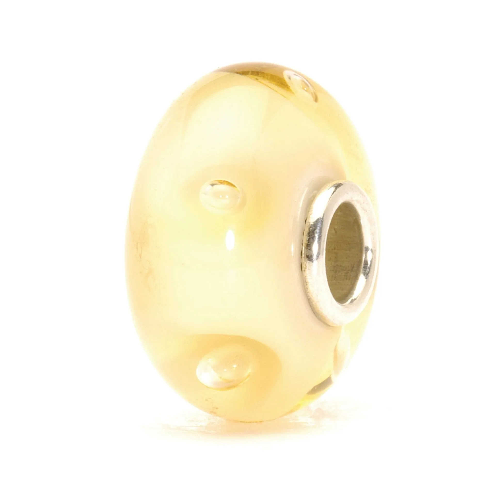 Trollbeads Beads*Beige Bubbles Bead