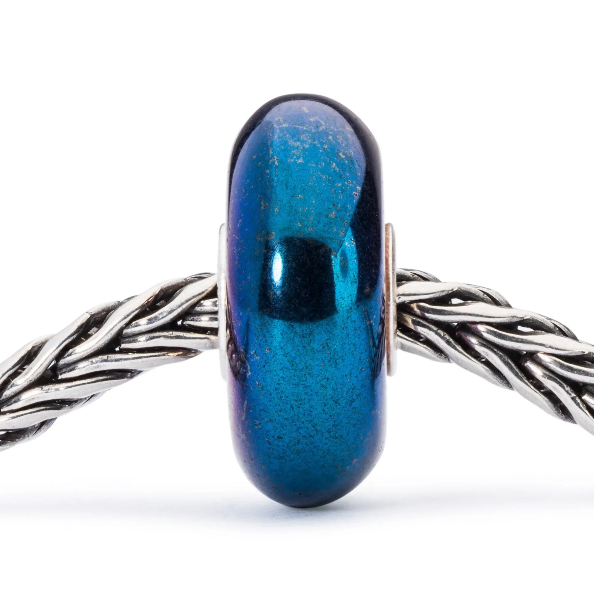 Trollbeads Beads*Blue Hematite Bead