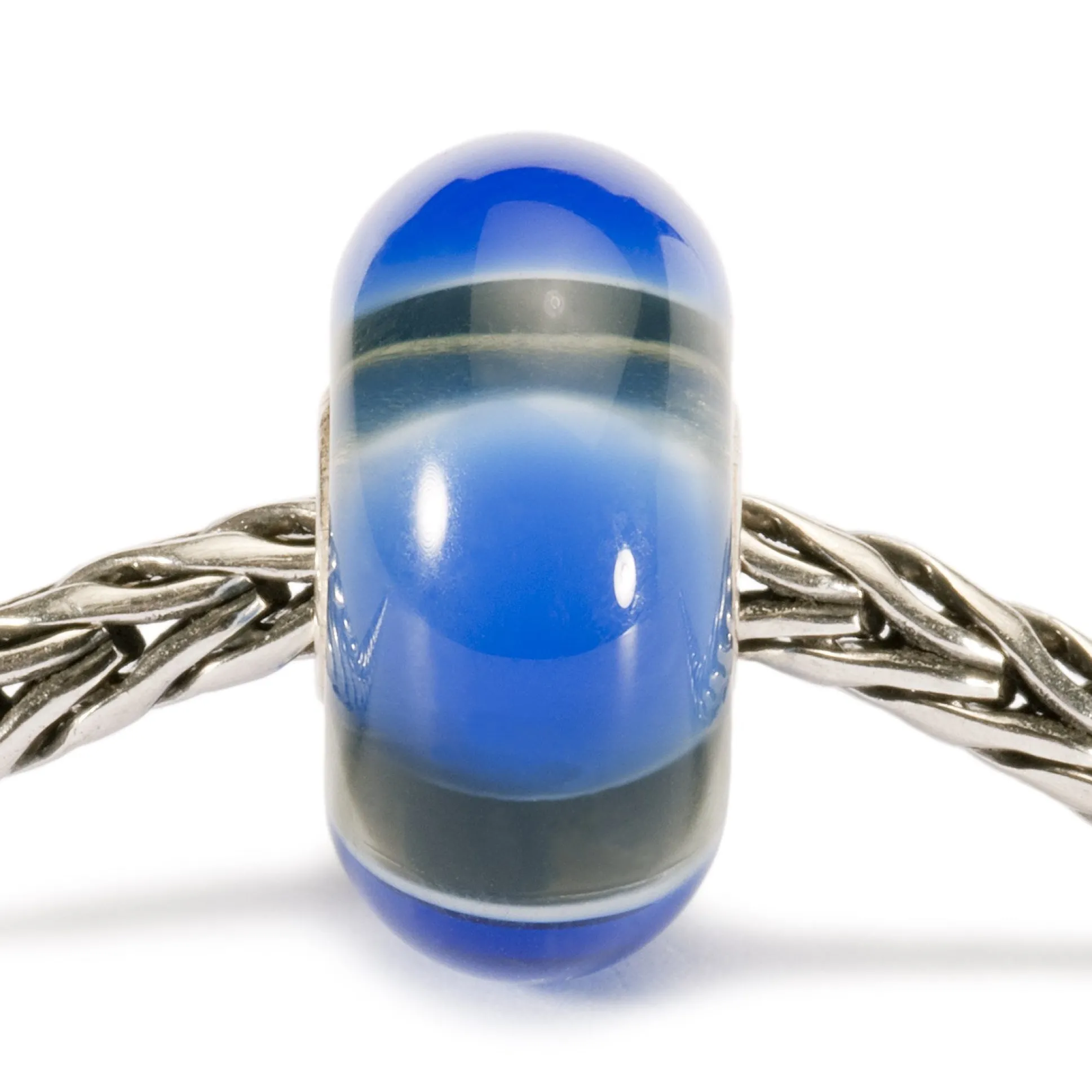 Trollbeads Beads*Blue Symmetry Bead