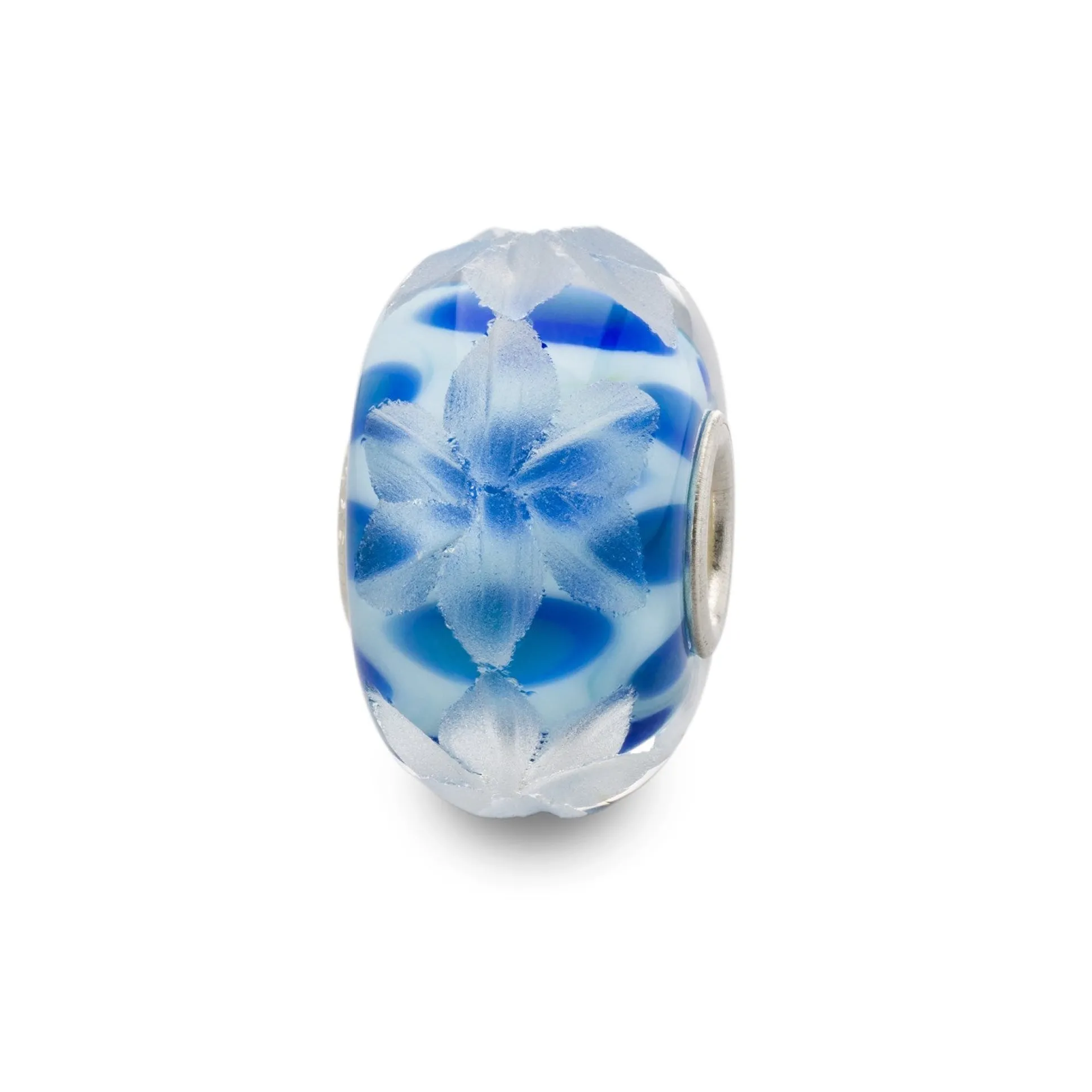 Trollbeads Beads*Blueberry Flower Bead