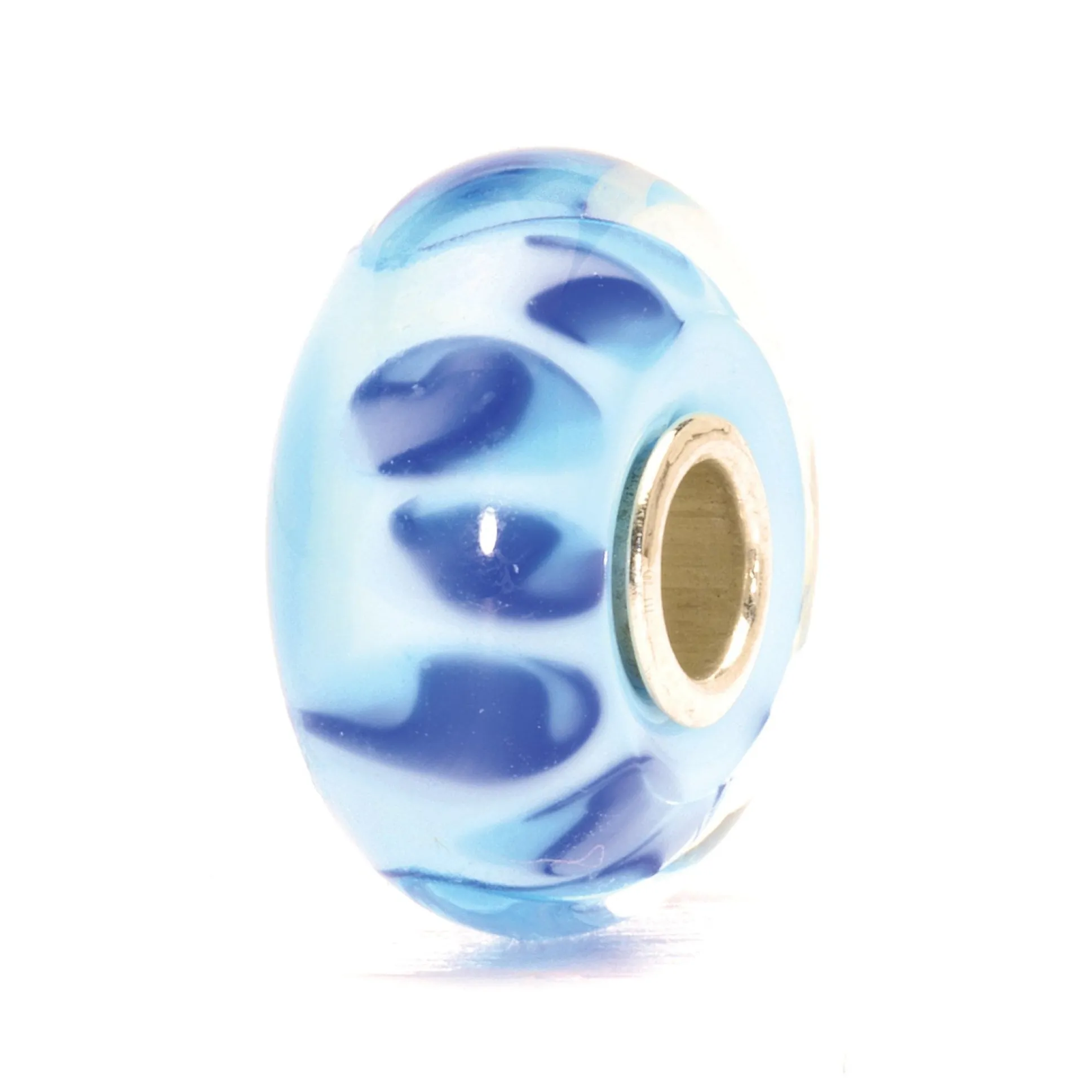 Trollbeads Beads*Bluish Shadow Bead