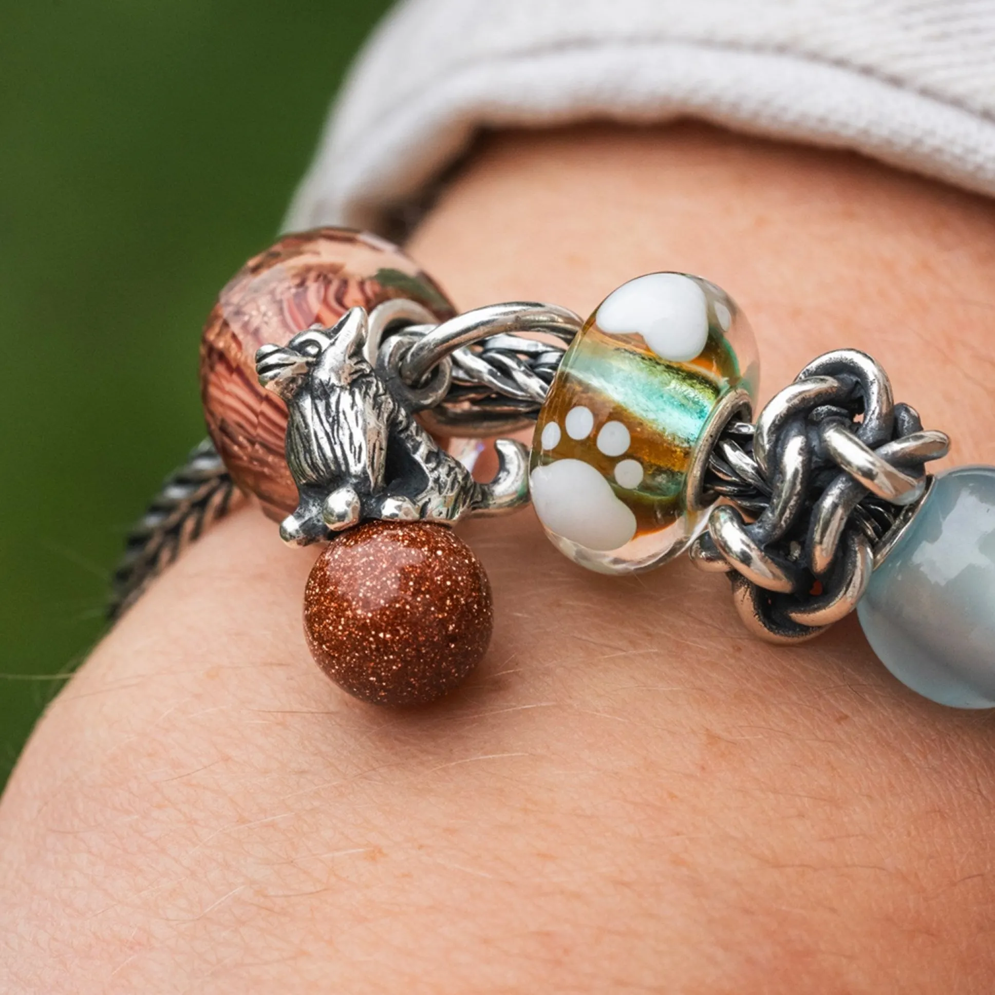 Trollbeads Beads*Boundless Loyalty Tassel