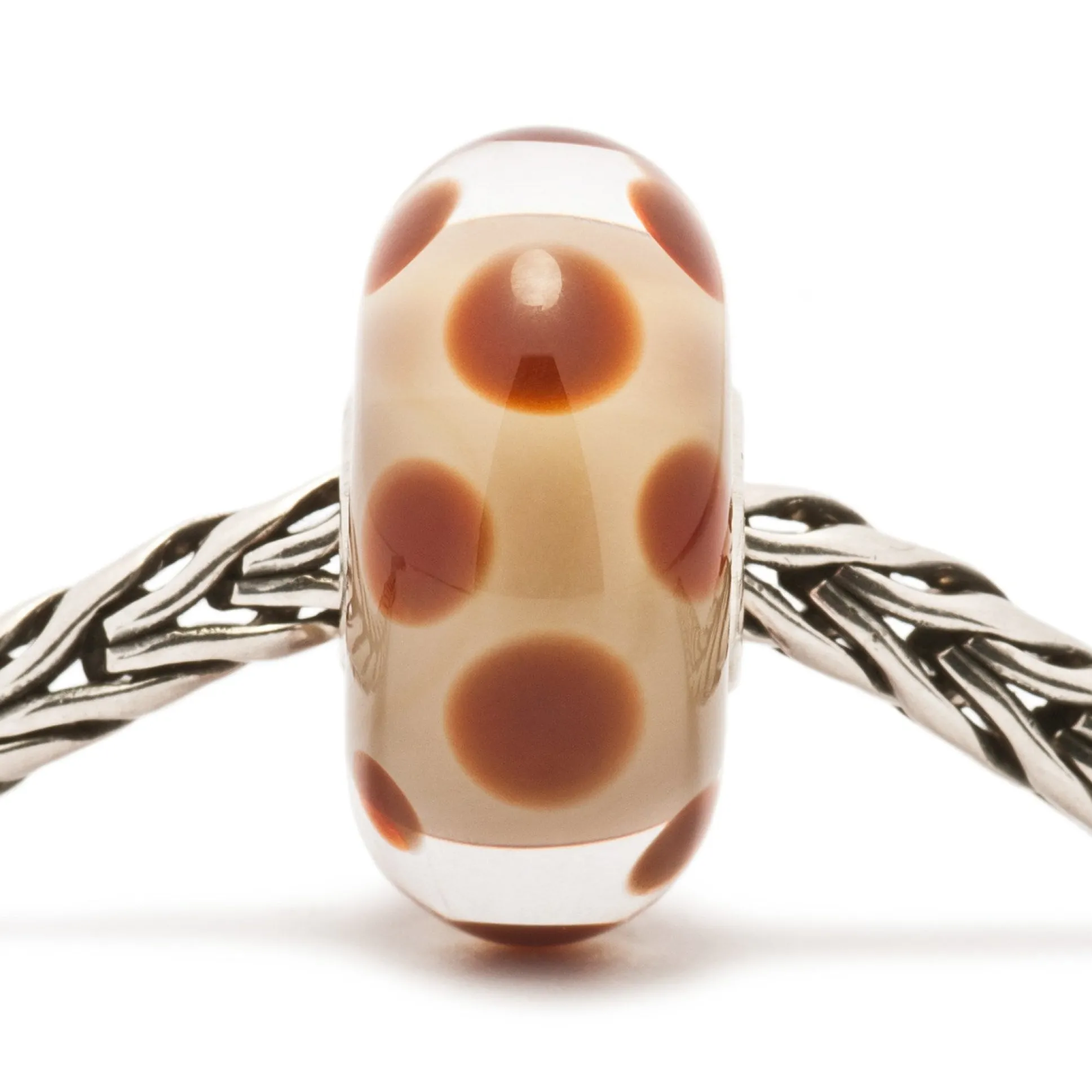 Trollbeads Beads*Chocolate Dot Bead