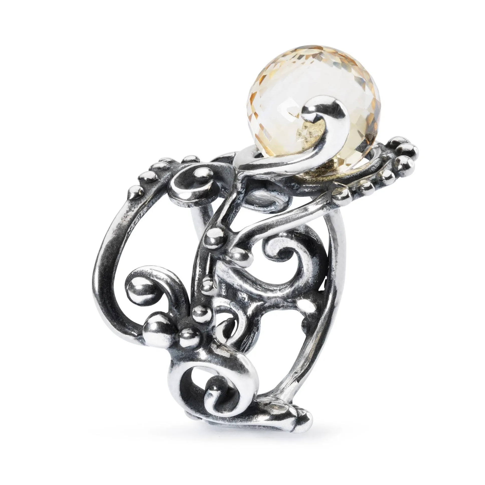 Trollbeads Rings*Citrine Facet Ring