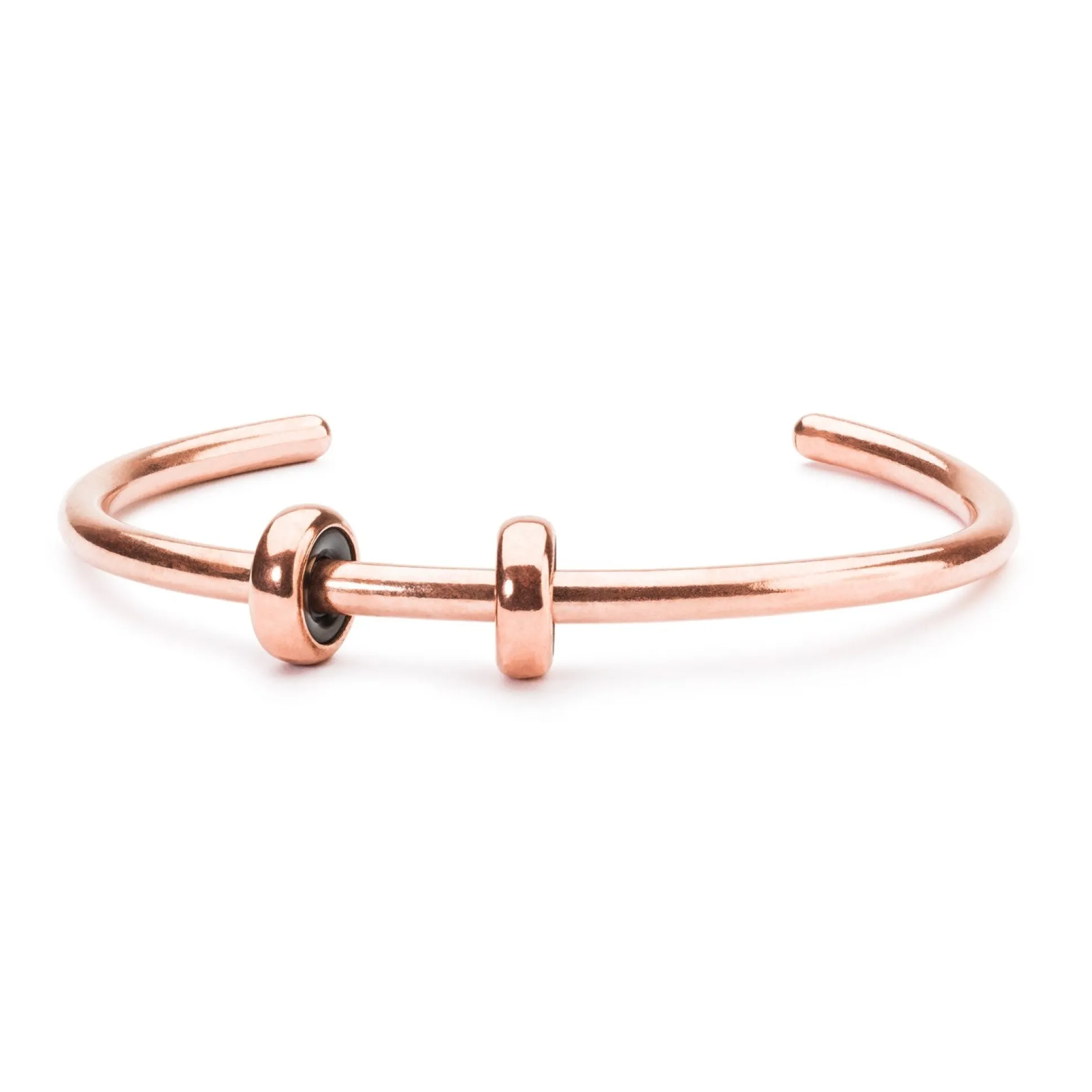 Trollbeads Bracelets*Copper Bangle With 2 X Copper Spacers