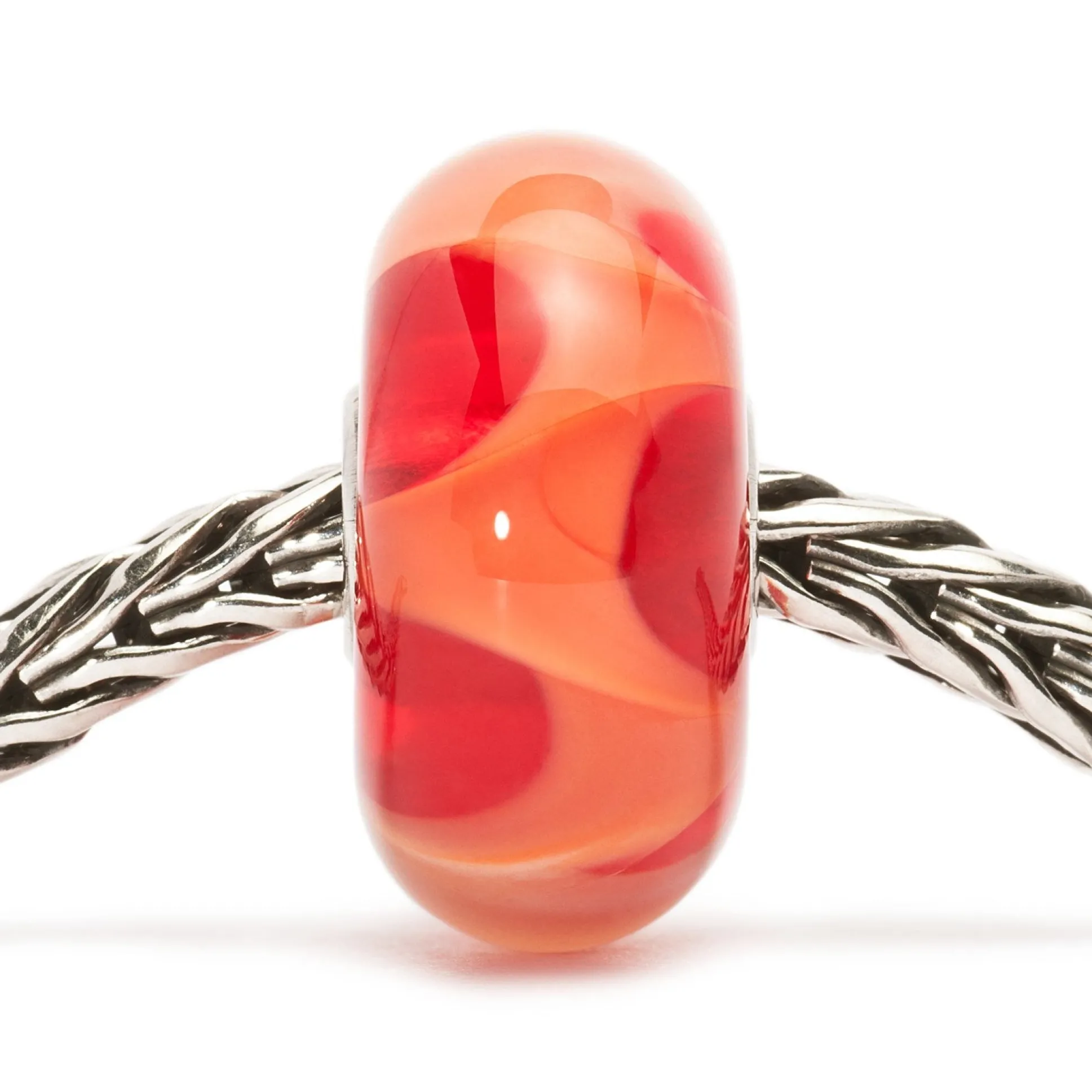 Trollbeads Beads*Coral Wave Bead