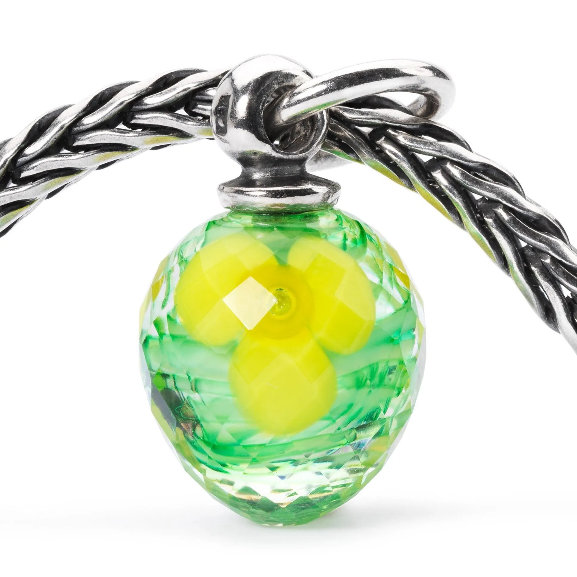 Trollbeads Beads*Daffodil Tassel Bead