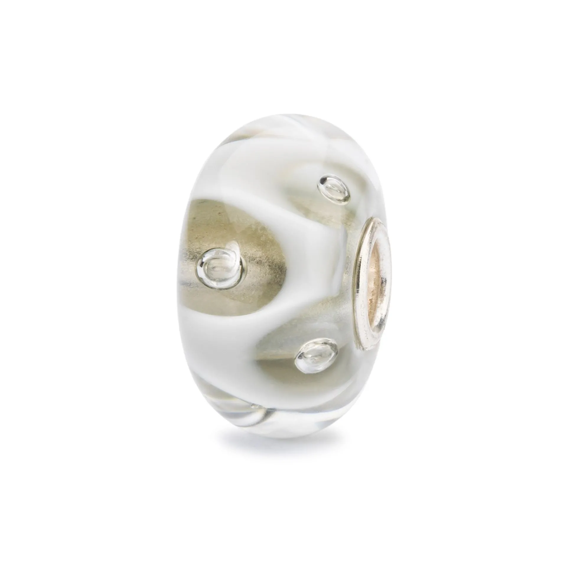 Trollbeads Beads*Drops Of White Bead