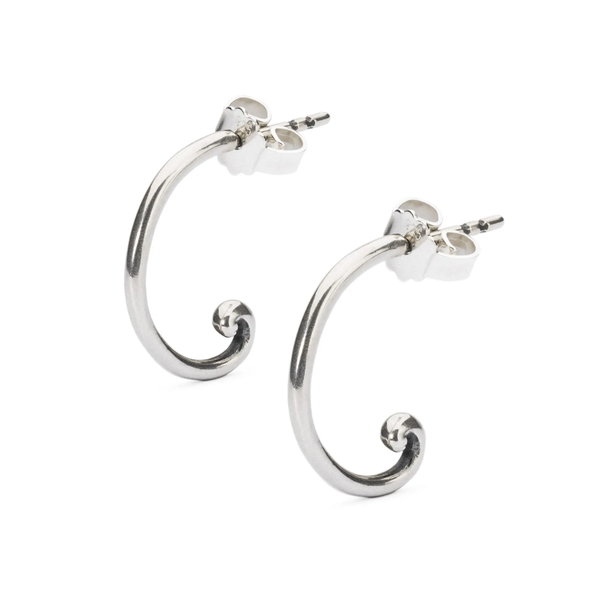 Trollbeads Earrings*Earring Hooks With Twirl