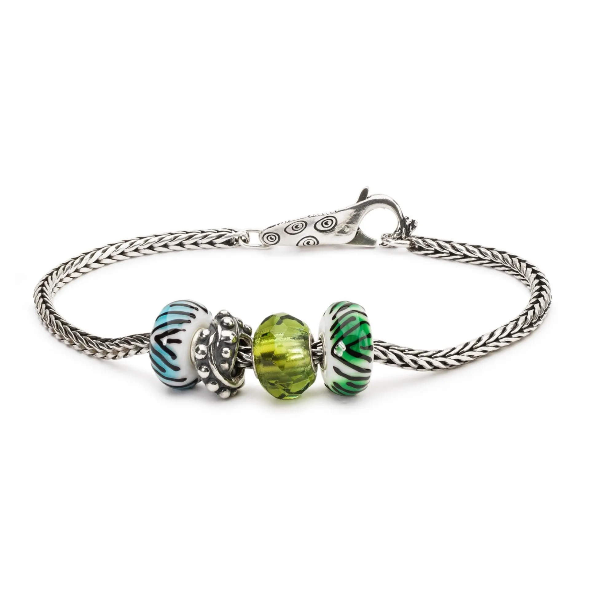 Trollbeads Beads*Emerald Tiger Bead