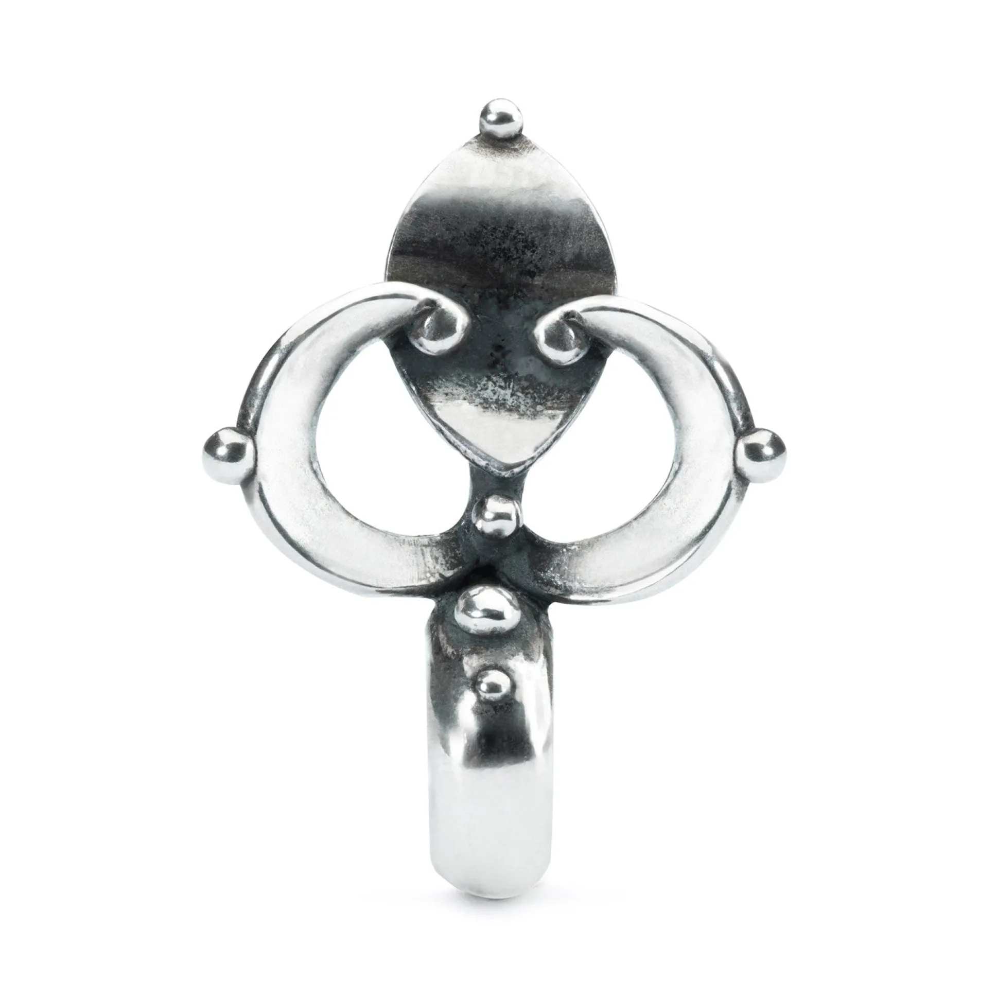 Trollbeads Hair Jewelry*Fleur-De-Lis Spacer