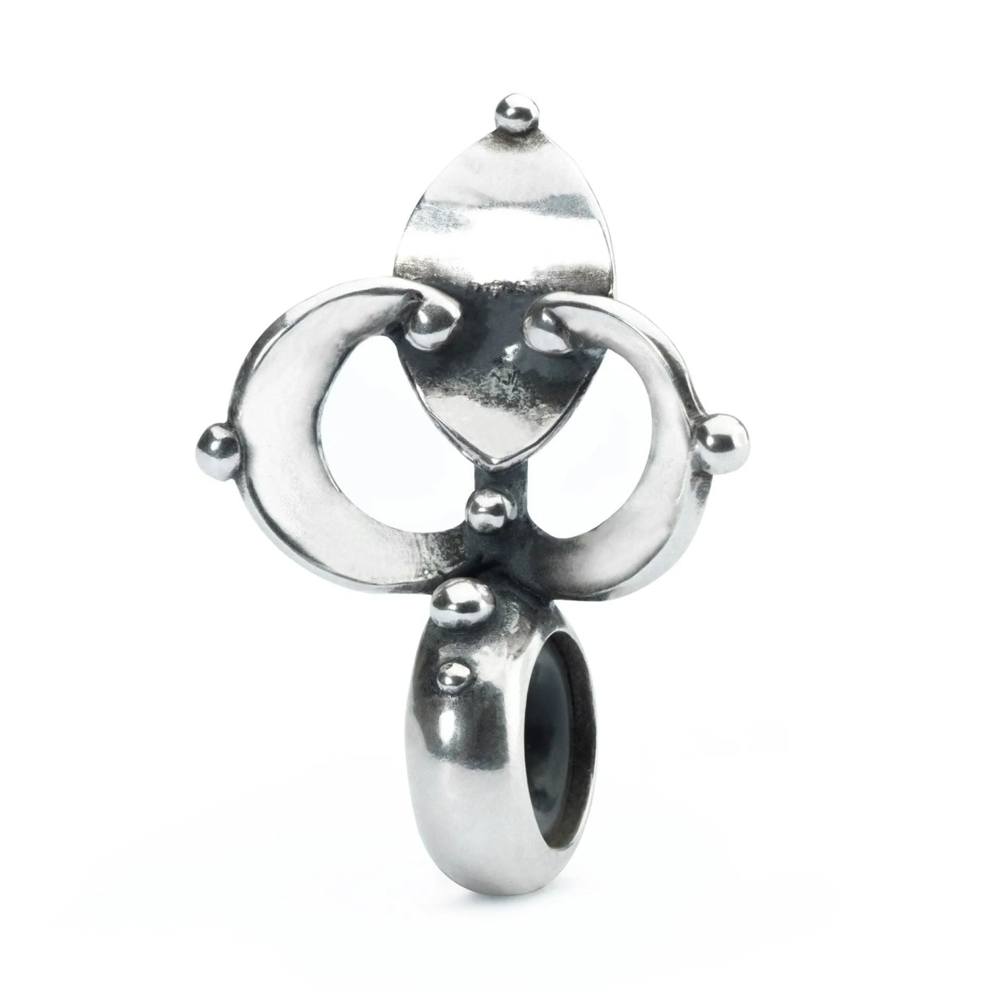 Trollbeads Hair Jewelry*Fleur-De-Lis Spacer