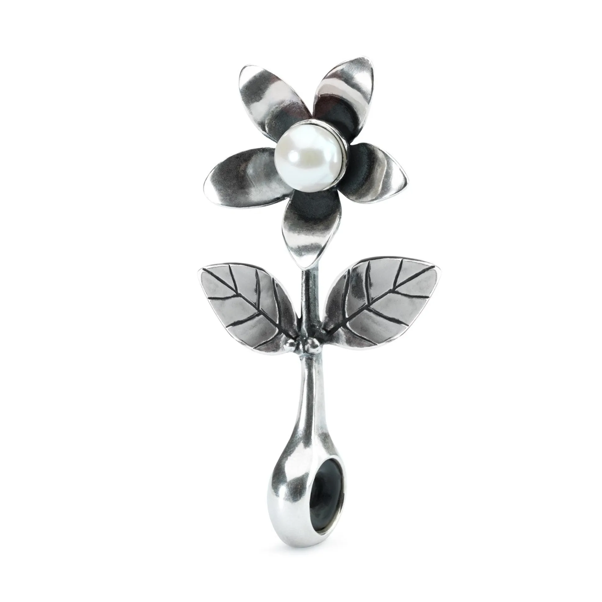 Trollbeads Hair Jewelry*Floral Spacer Short