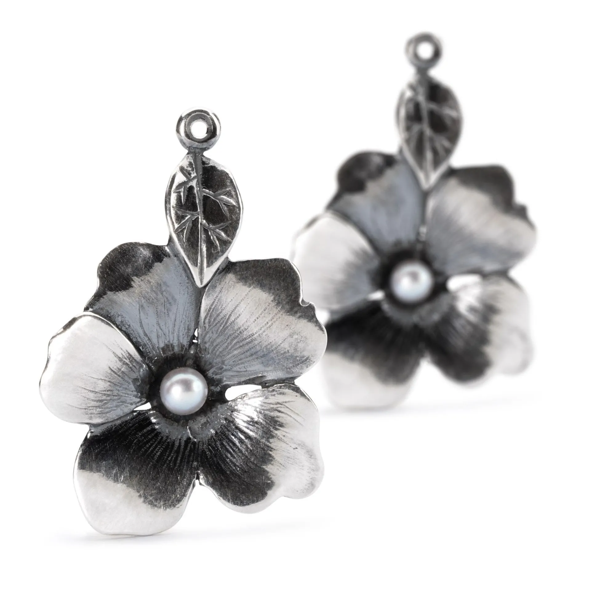 Trollbeads Earring Pendants*Flower Freedom Earring Pendants