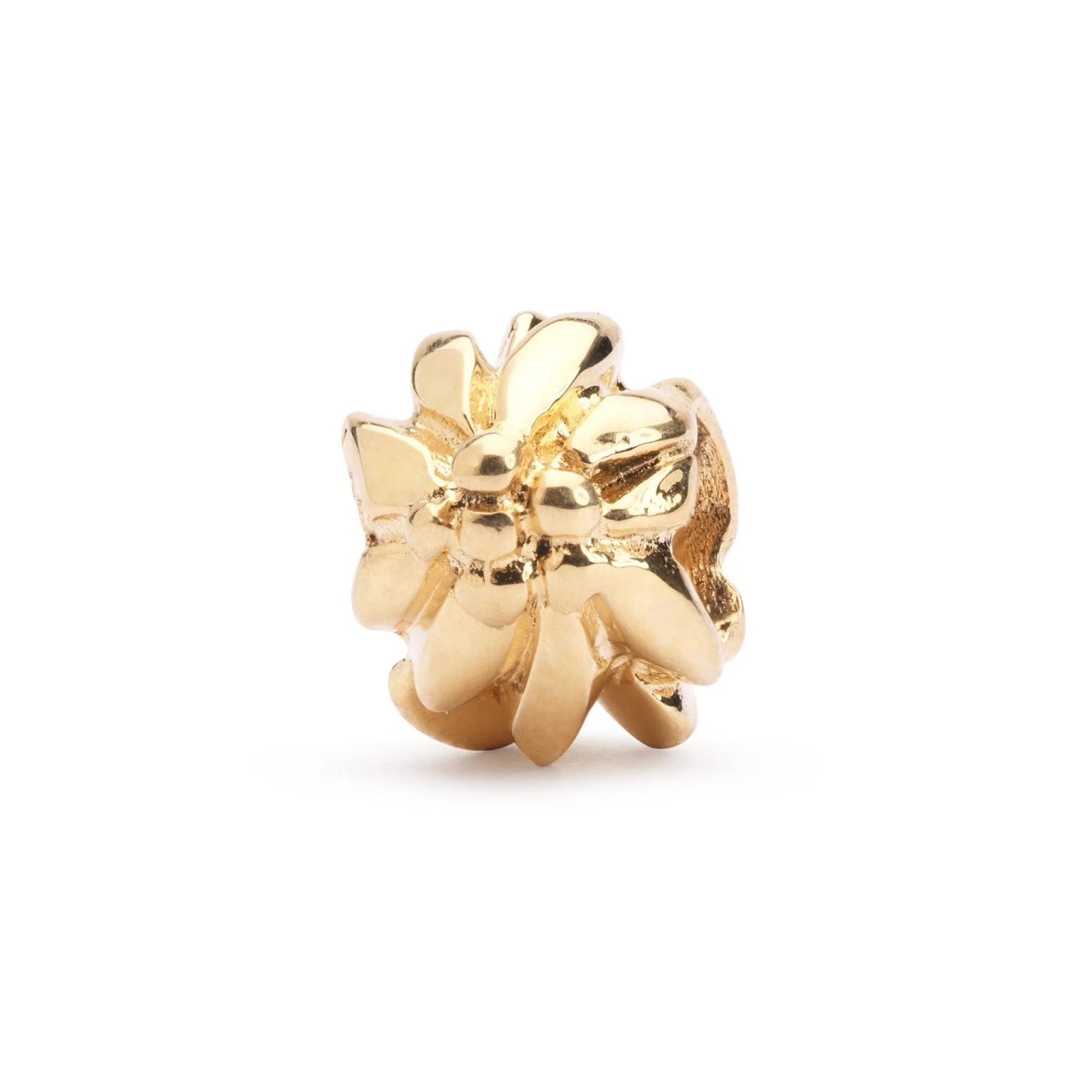 Trollbeads Beads*Gold Mountain Flower Bead