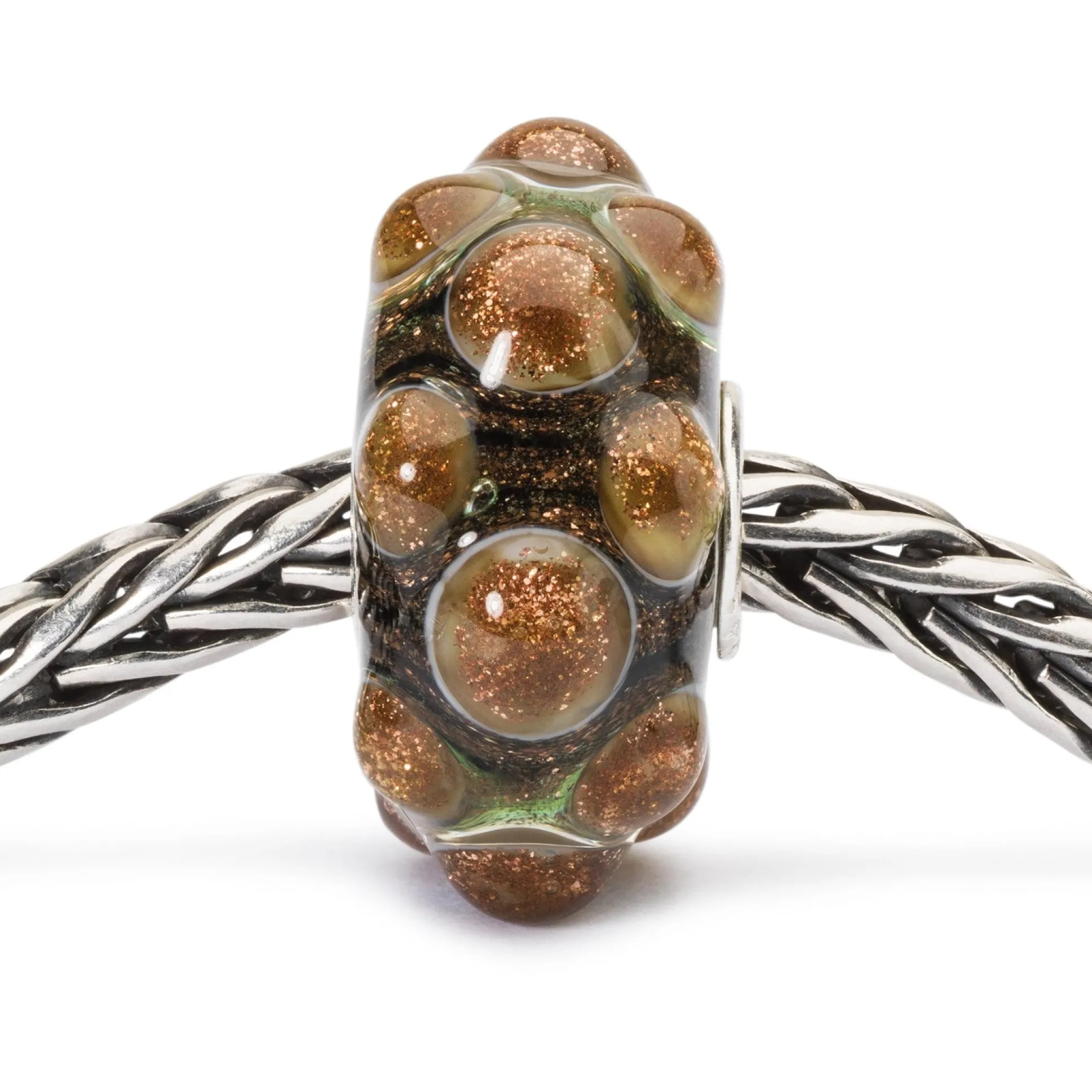 Trollbeads Beads*Golden Buds Bead