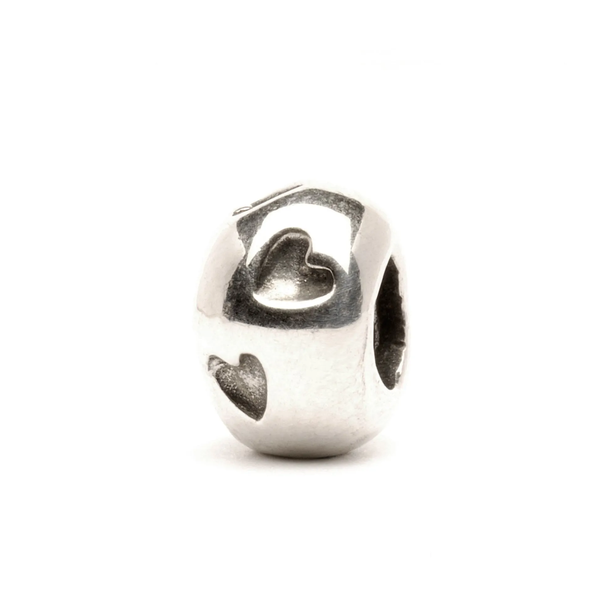 Trollbeads Beads*Heart Print Bead