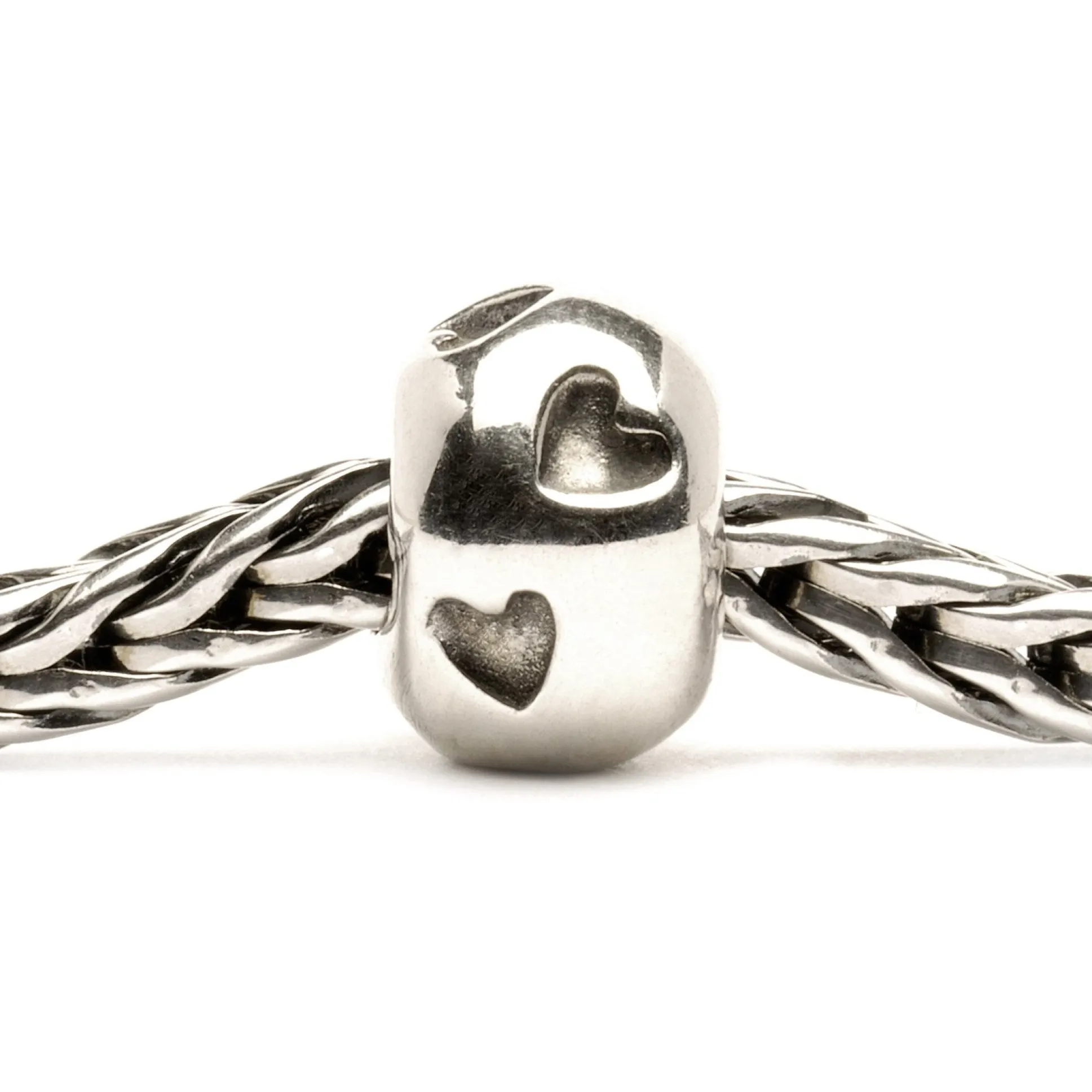 Trollbeads Beads*Heart Print Bead