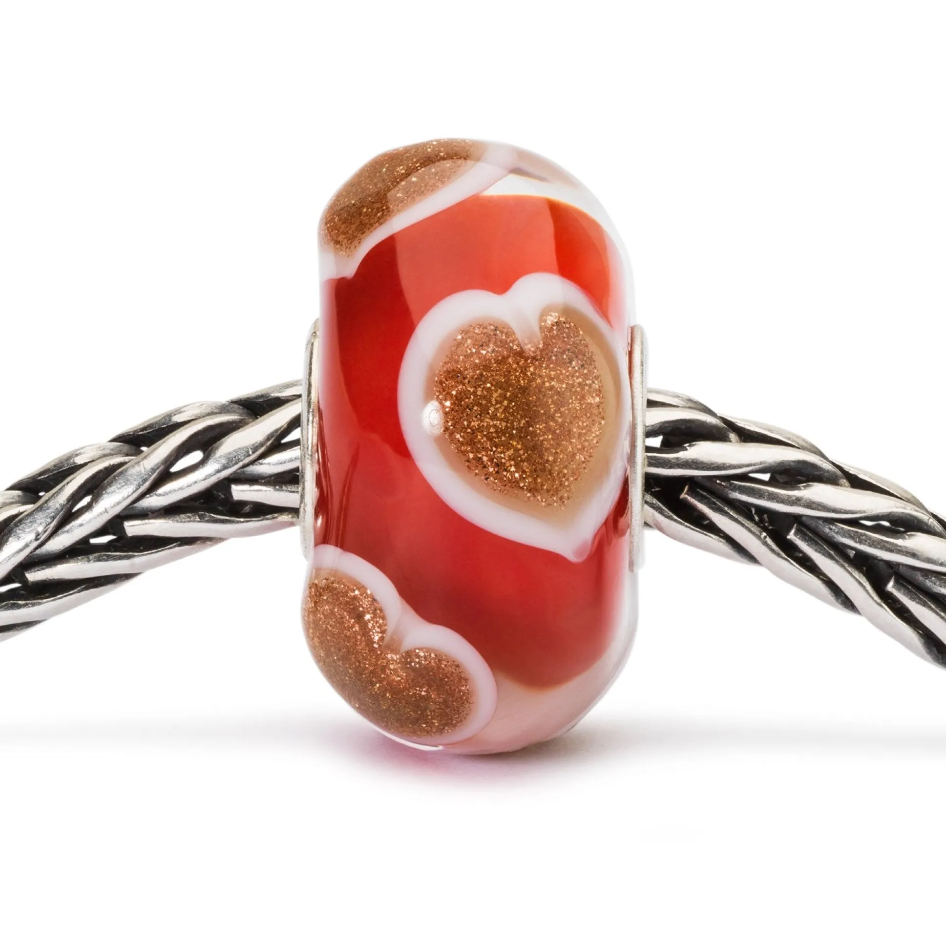 Trollbeads Beads*Hearts Of Joy Bead