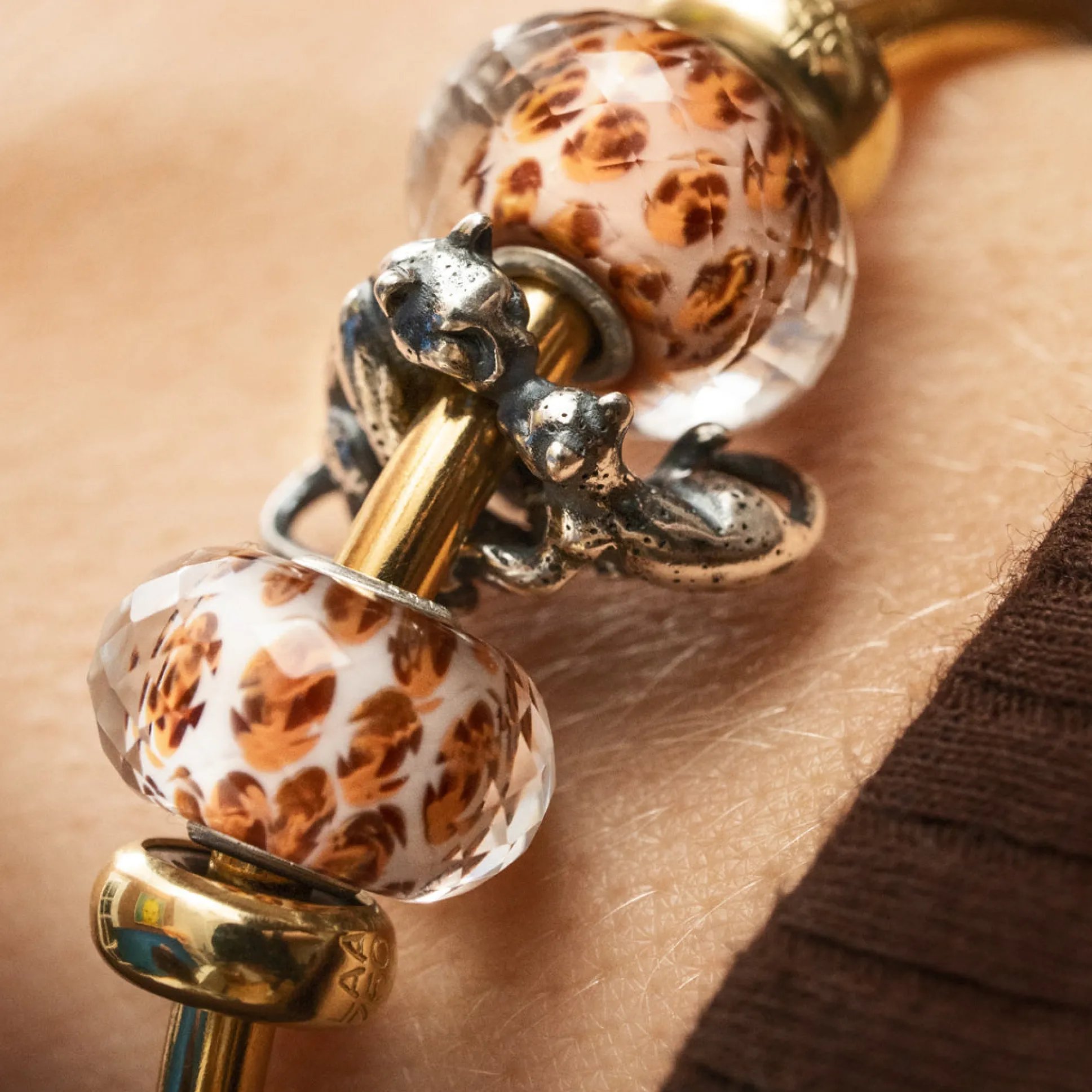 Trollbeads Beads*Leopard Mom Bead