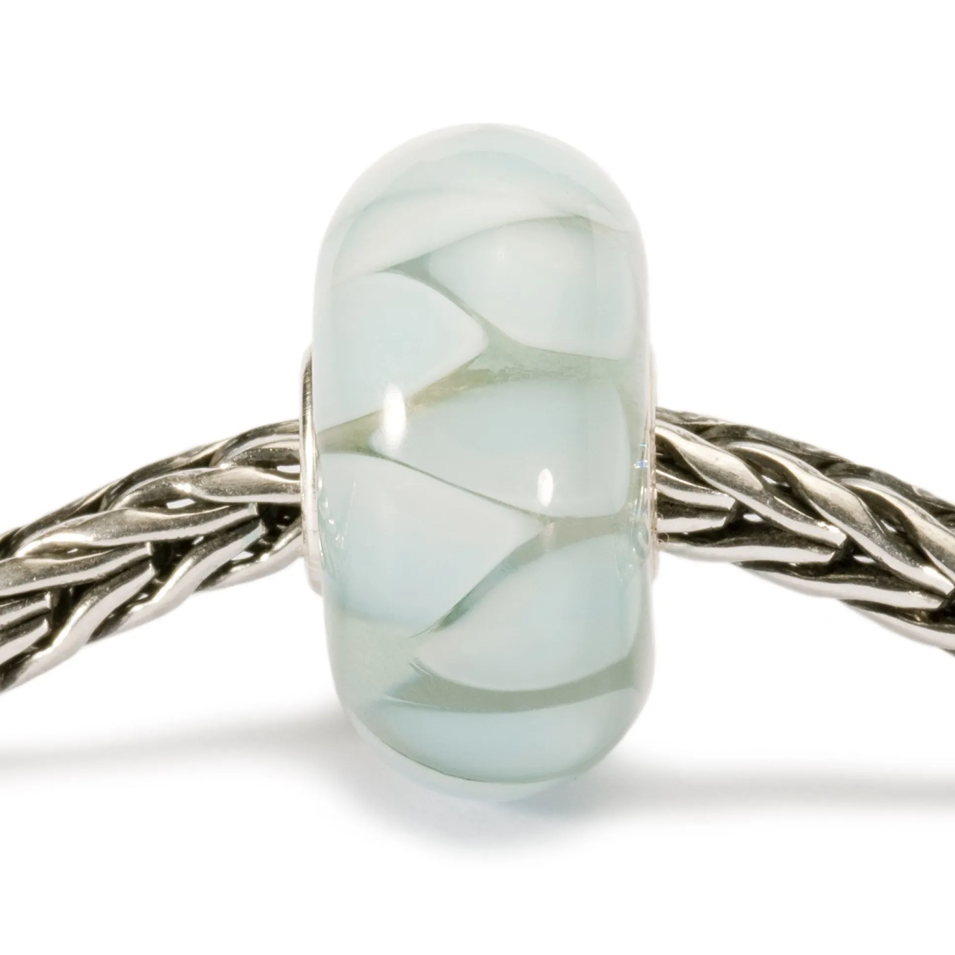 Trollbeads Beads*Light Blue Shadows Bead