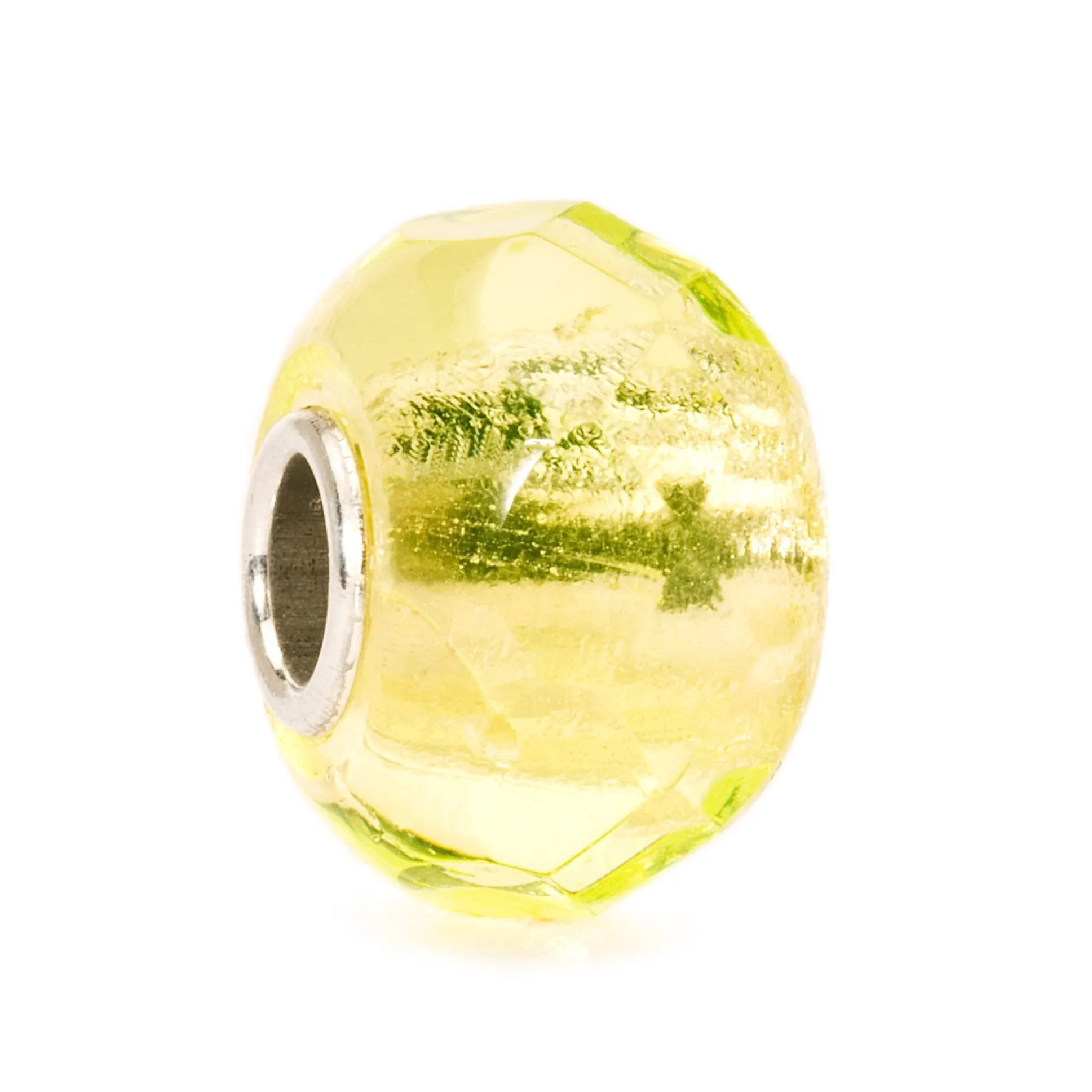 Trollbeads Beads*Lime Prism Bead