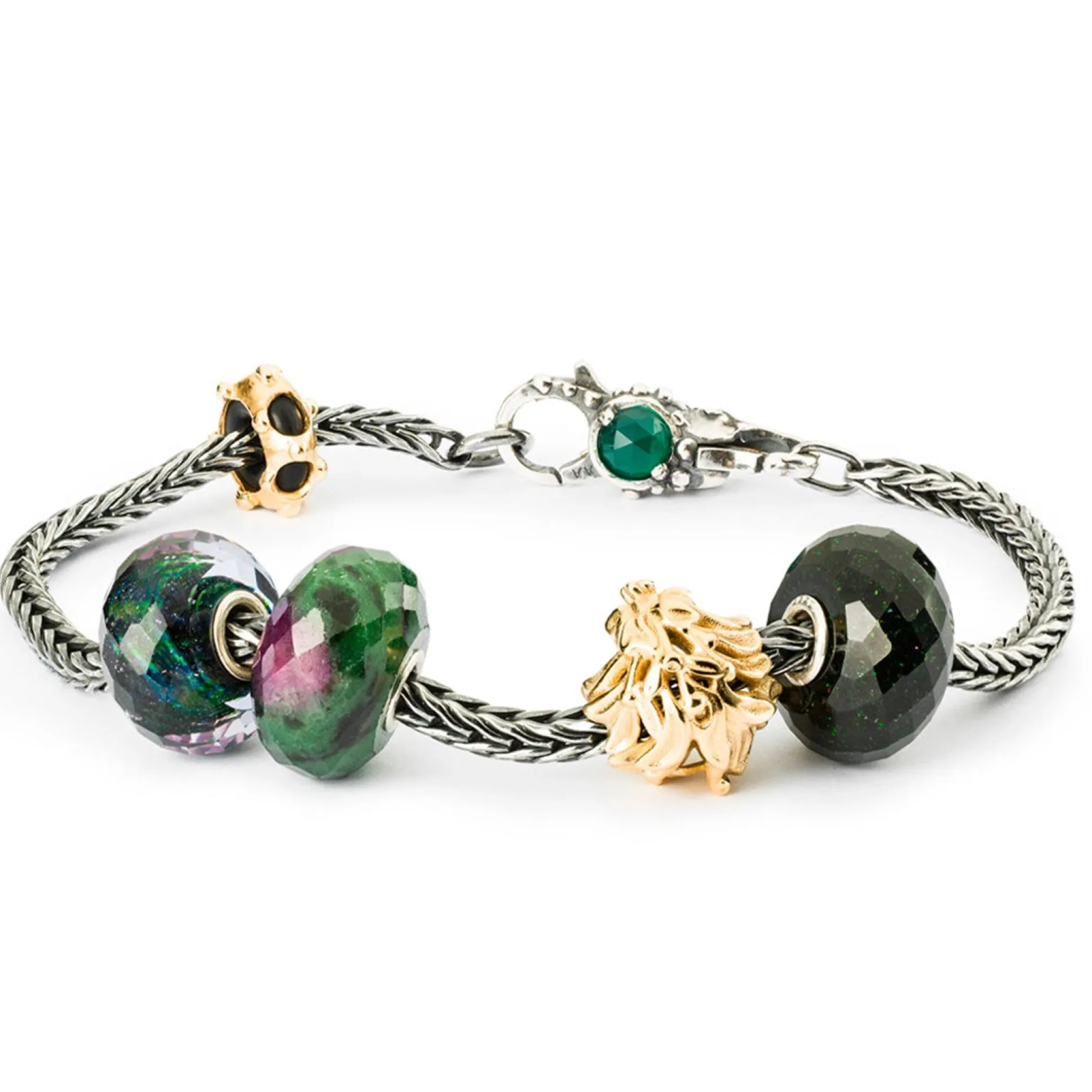 Trollbeads Beads*Mistletoe Kiss, Gold Bead