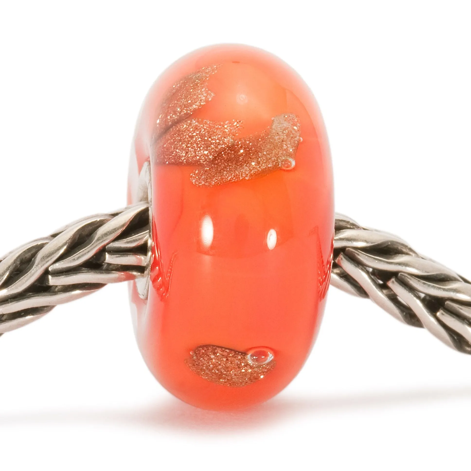 Trollbeads Beads*Orange Bead