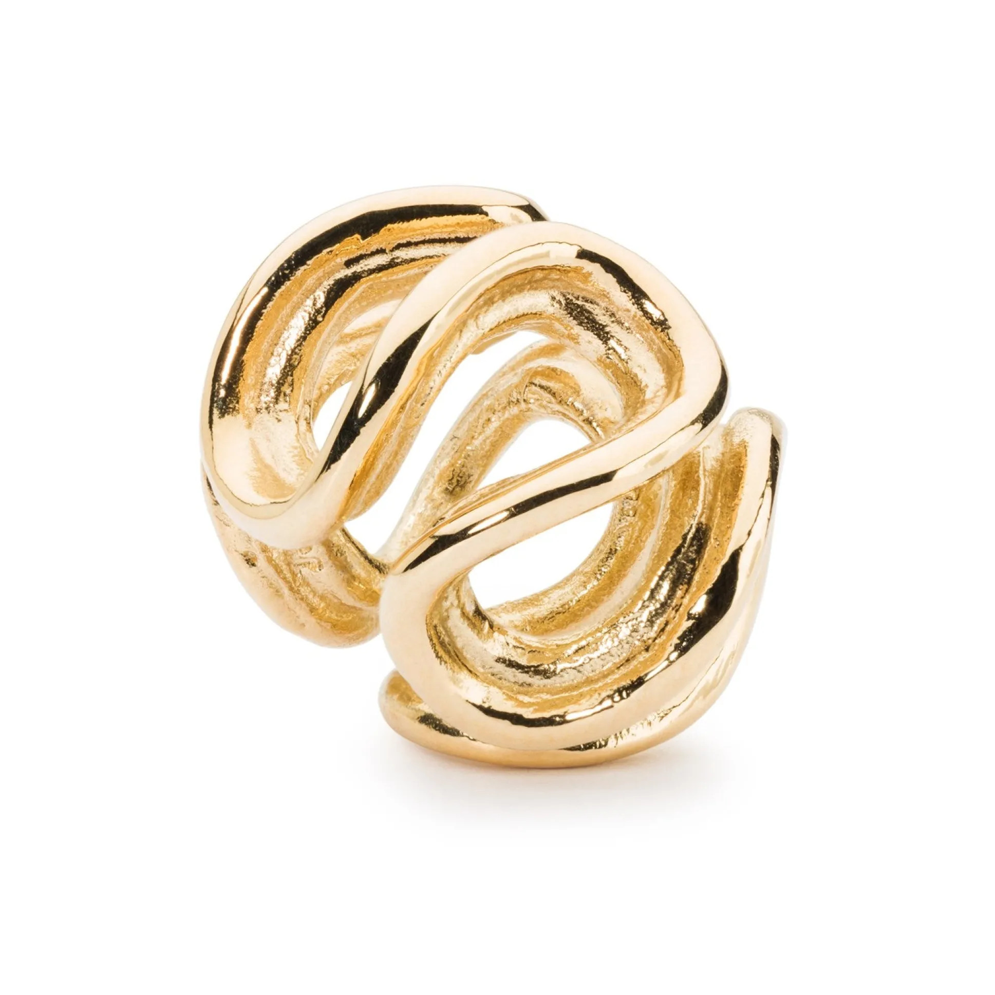 Trollbeads Beads*Path Of Life, Gold Bead