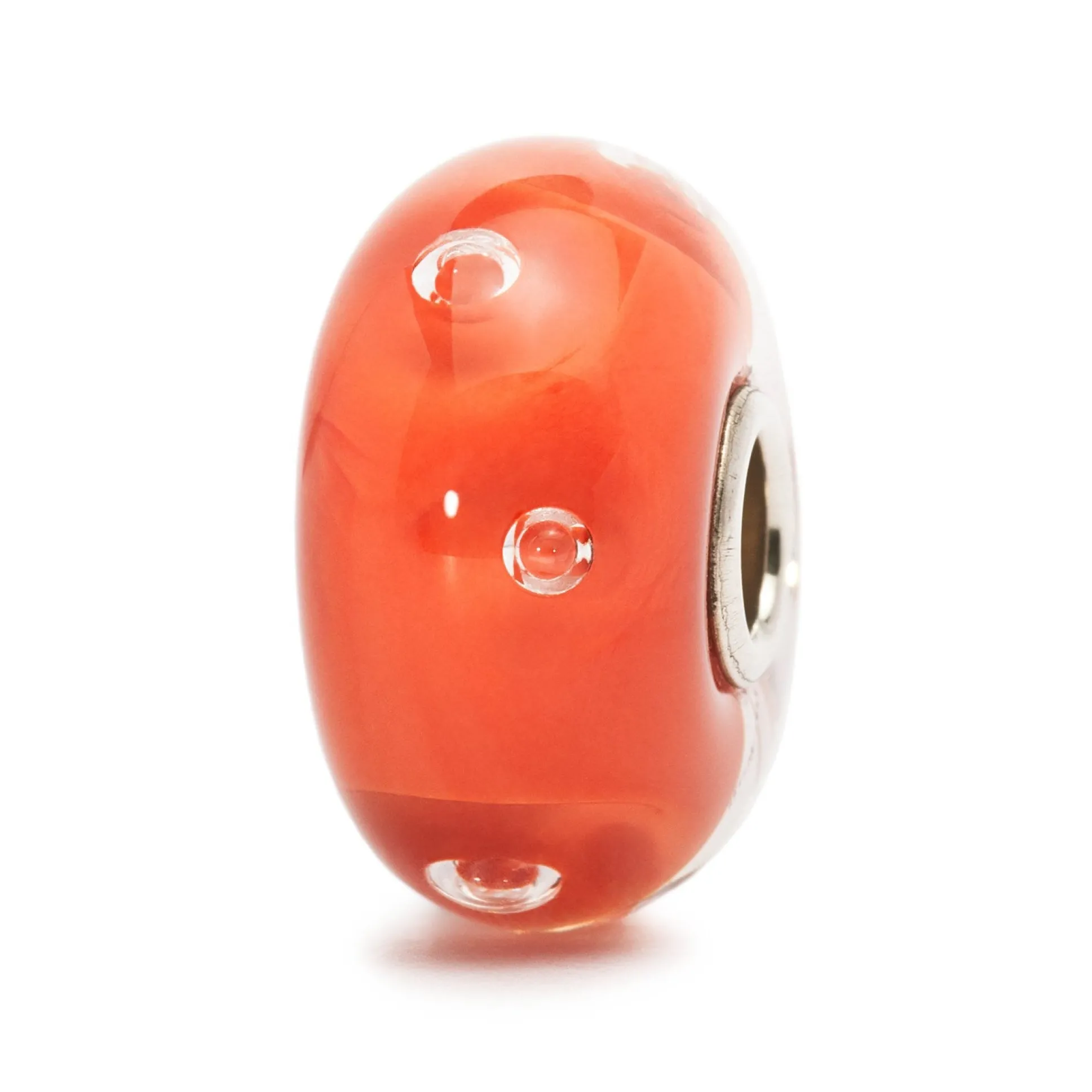 Trollbeads Beads*Peach Bubbles Bead