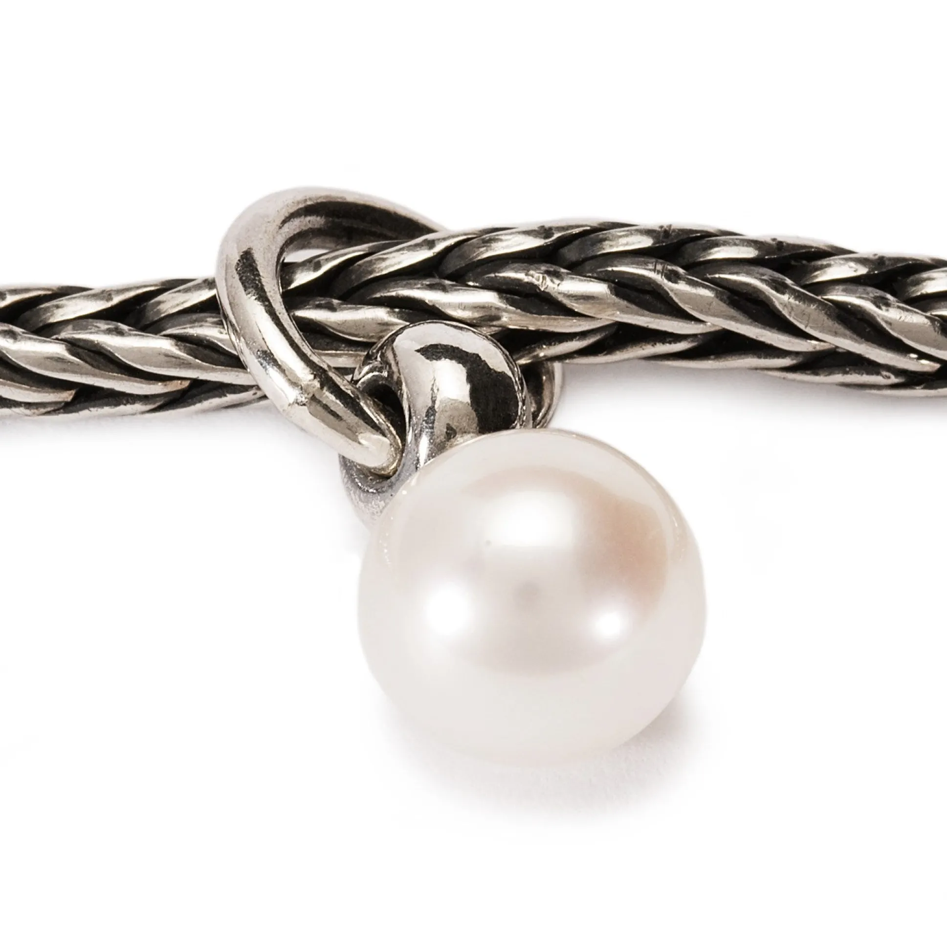 Trollbeads Beads*Pearl Tassel Bead