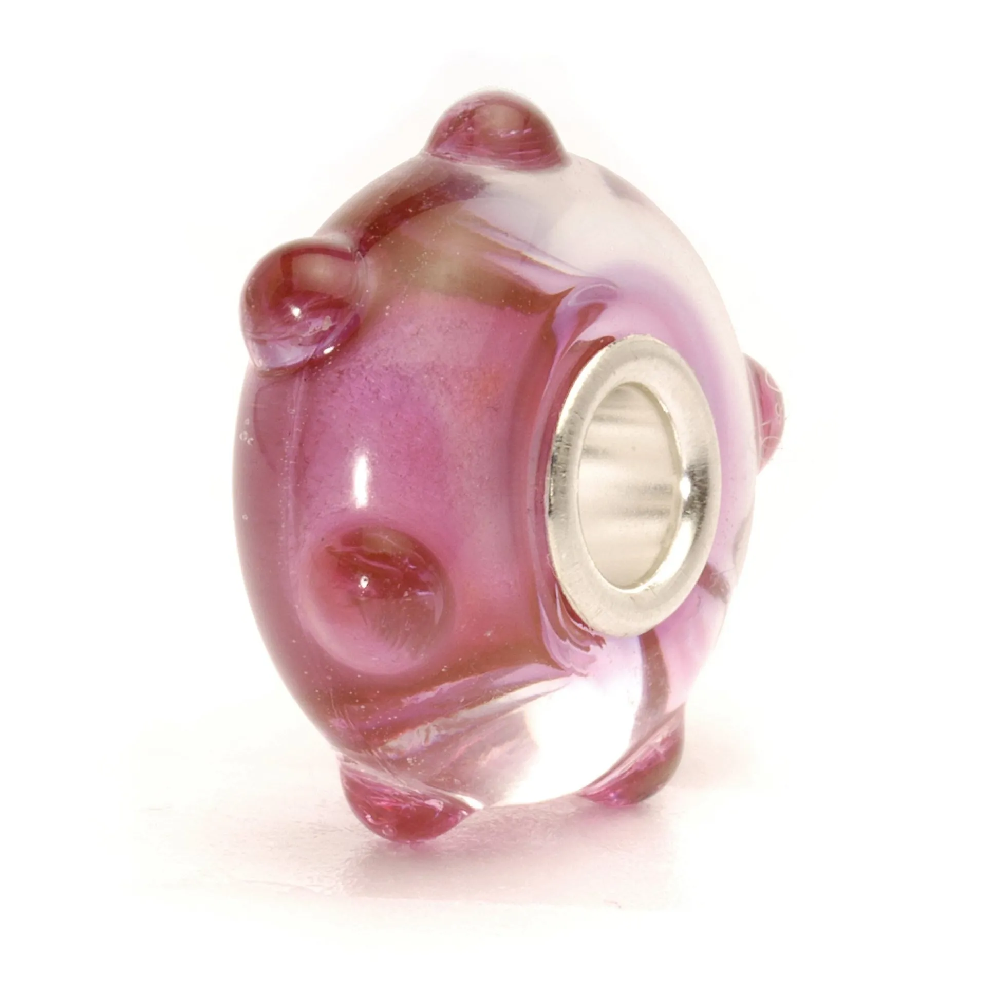 Trollbeads Beads*Pink Bud Bead