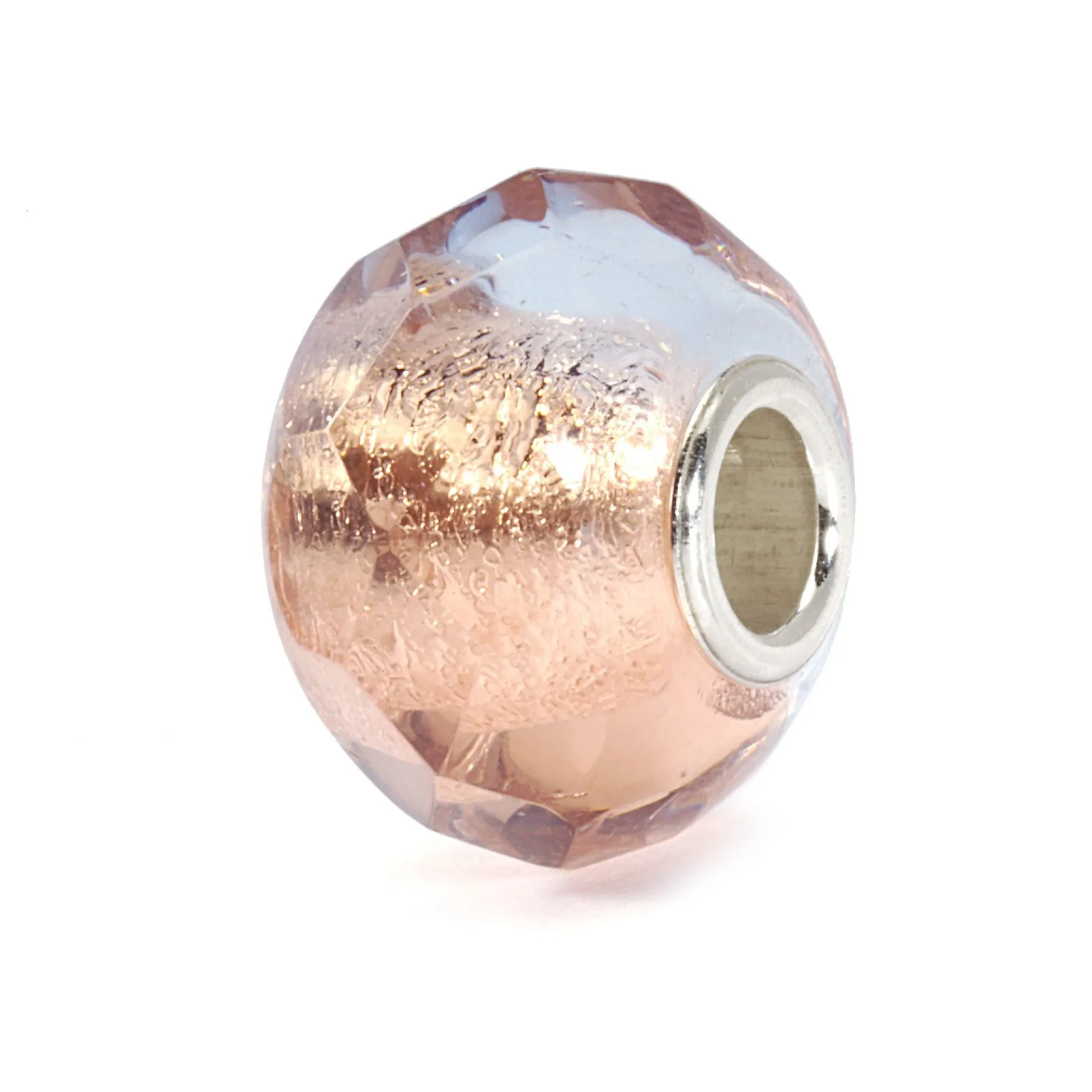 Trollbeads Beads*Pink Prism Bead