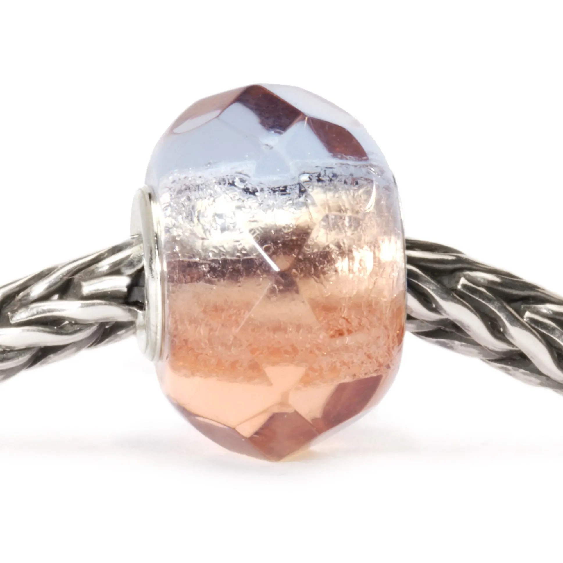 Trollbeads Beads*Pink Prism Bead