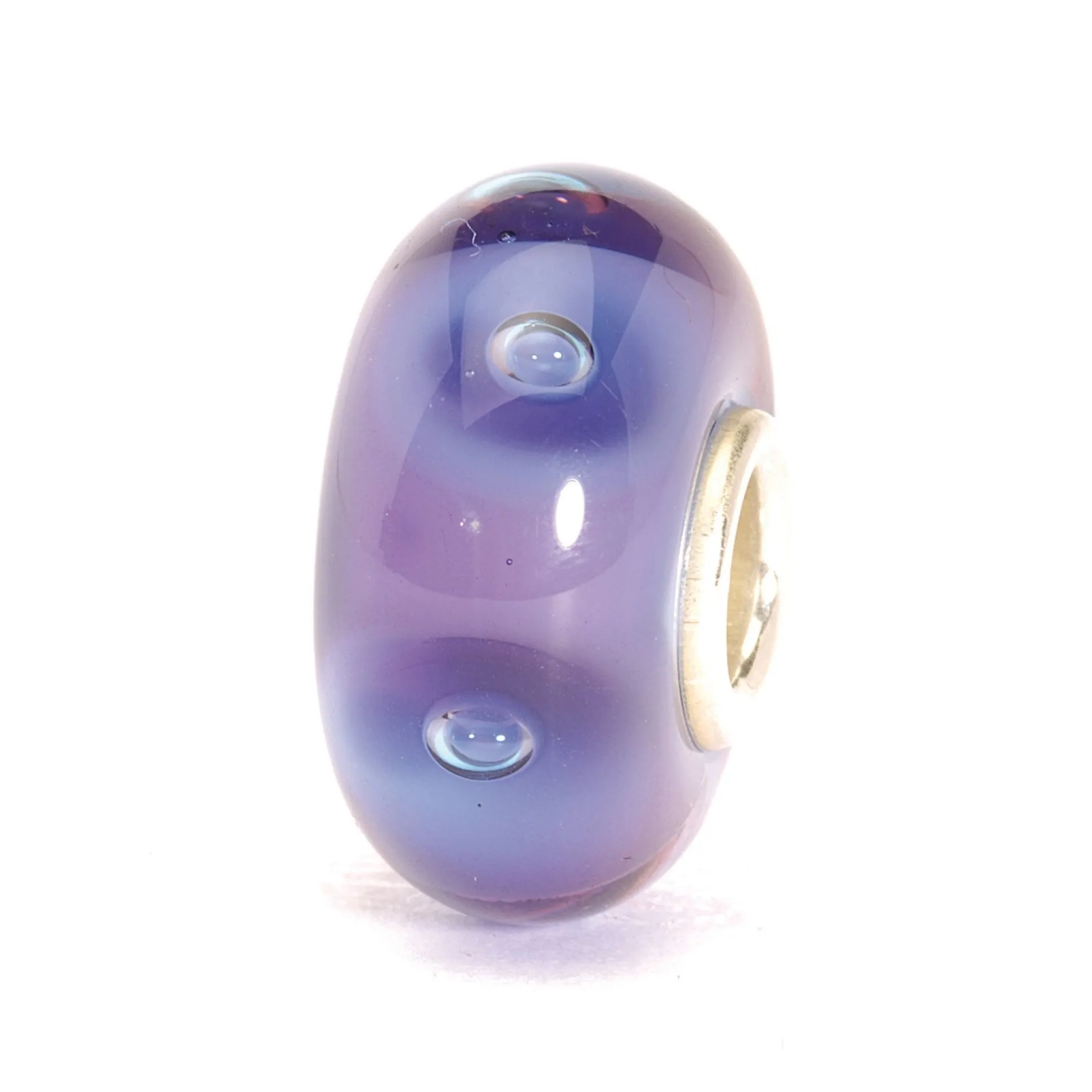 Trollbeads Beads*Purple Bubbles Bead