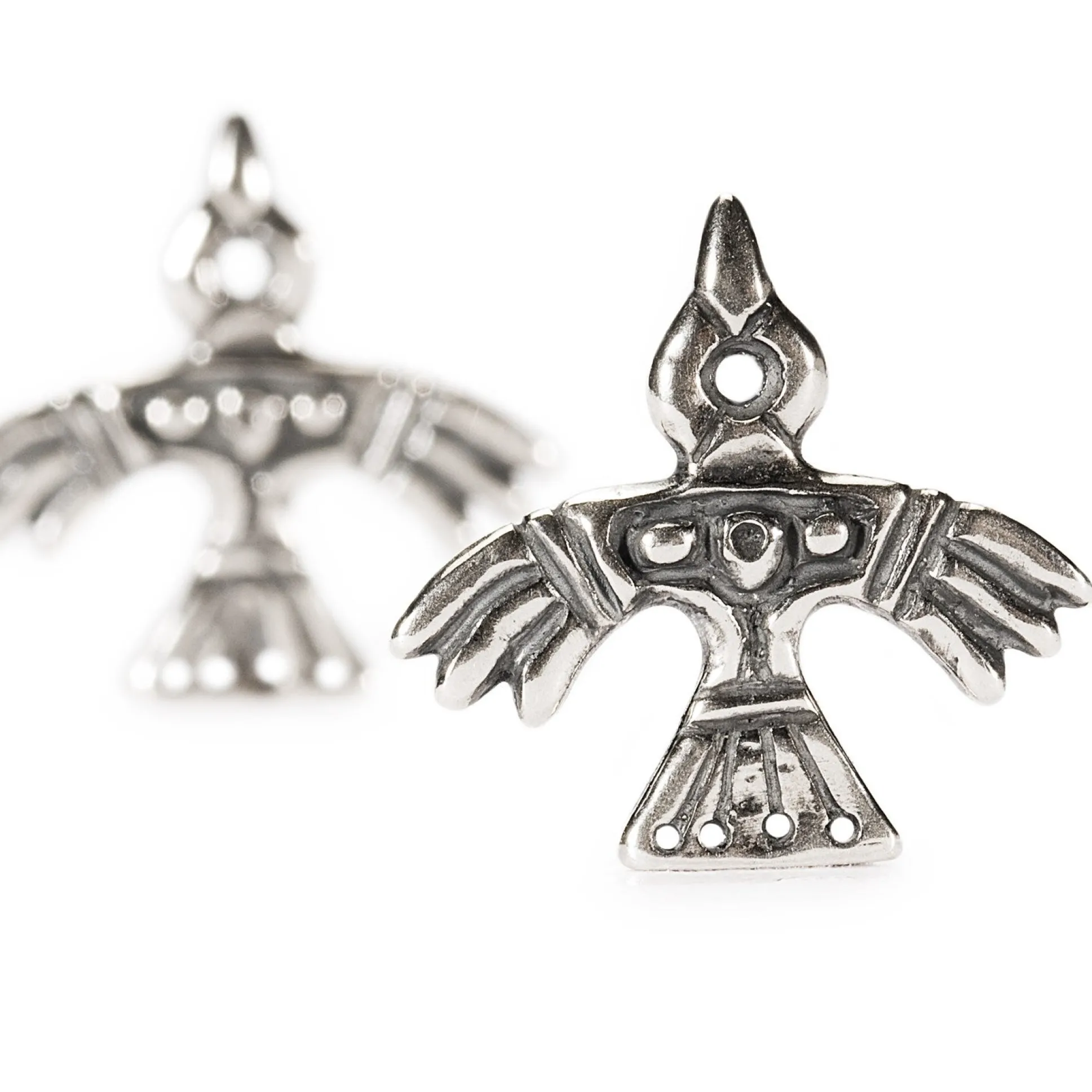 Trollbeads Earring Pendants*Ravens Of Odin