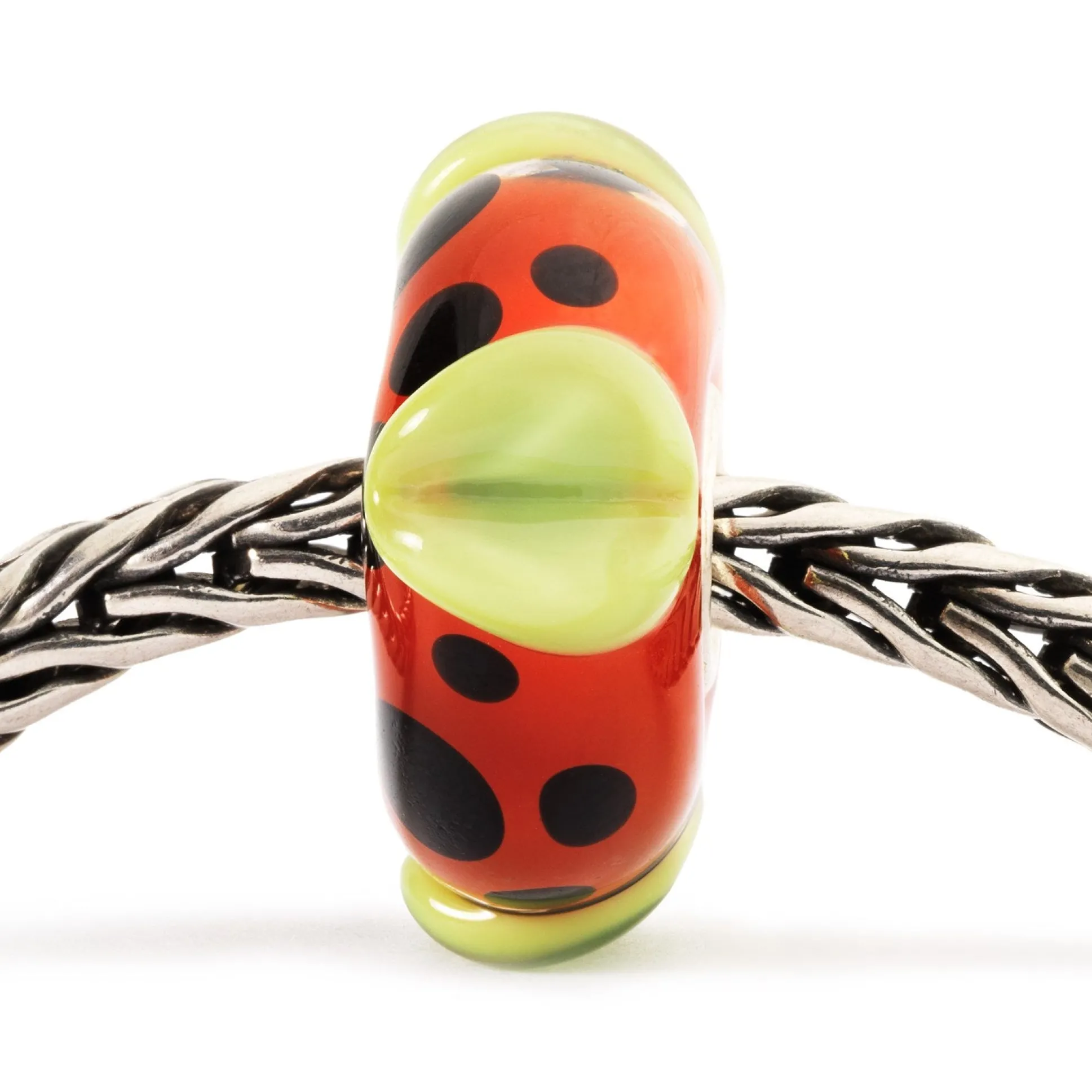 Trollbeads Beads*Red Pod Bead