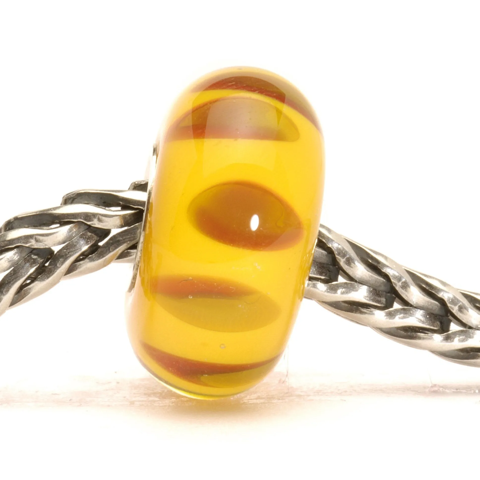 Trollbeads Beads*Red Shadow Bead