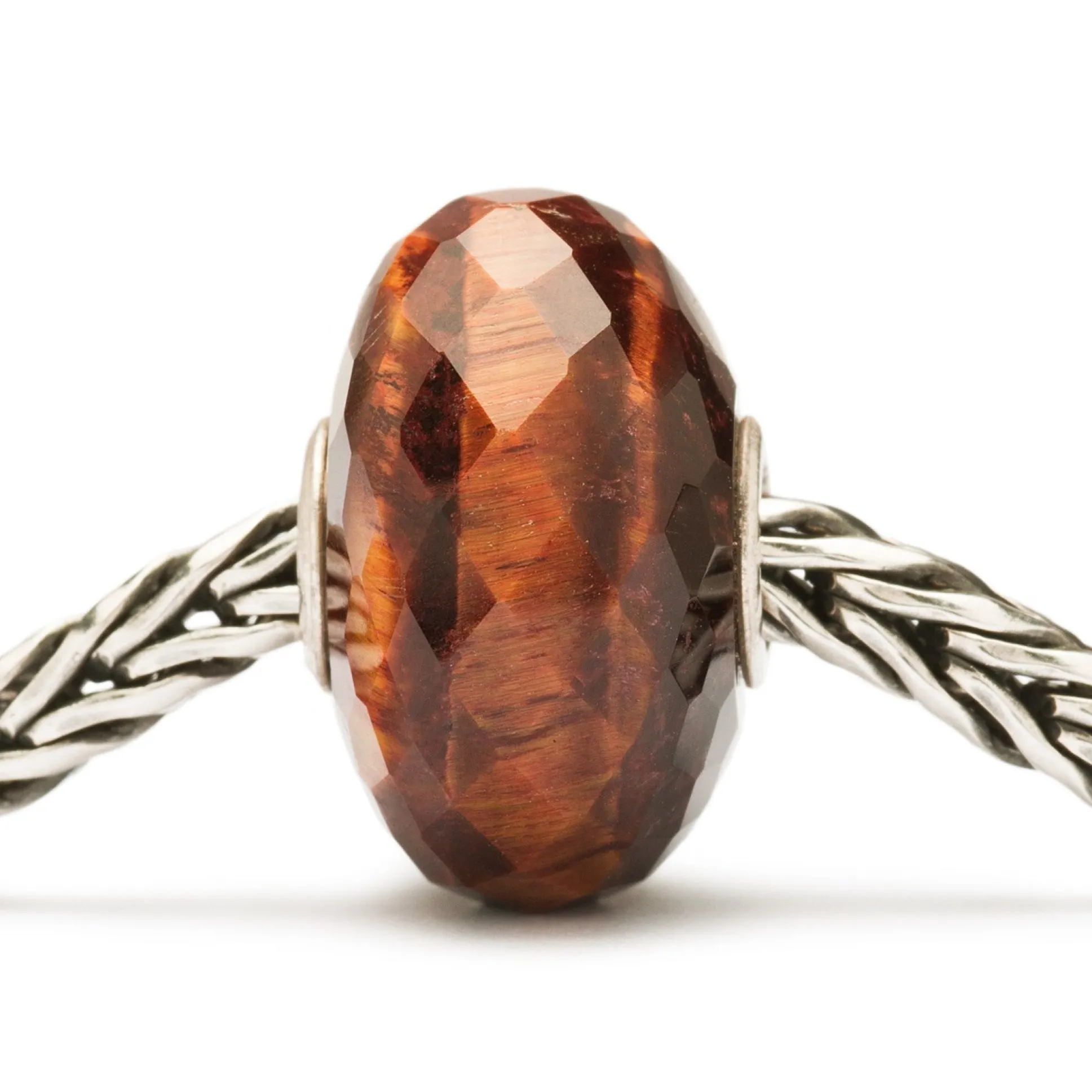 Trollbeads Beads*Red Tiger Eye Bead