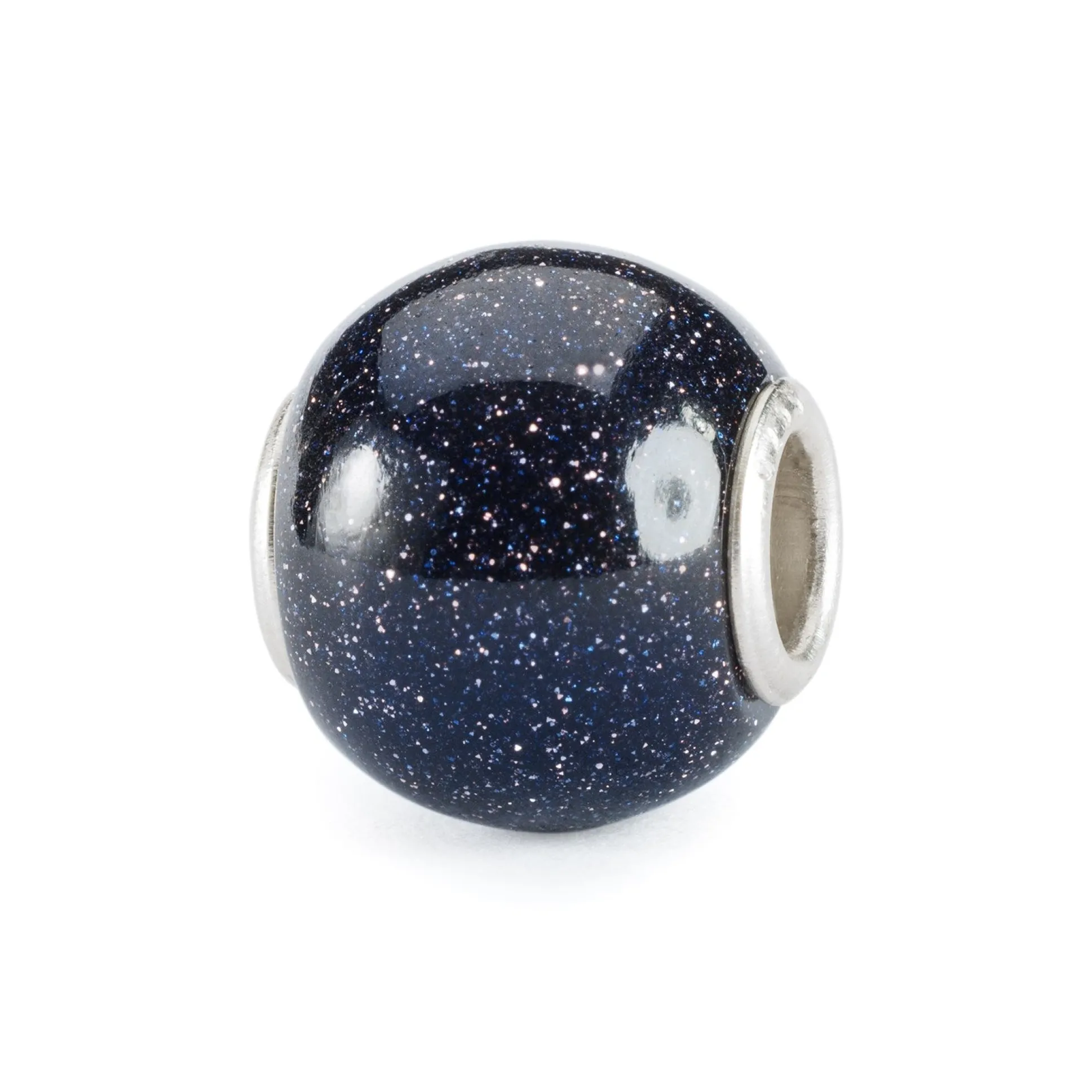 Trollbeads Beads*Round Blue Goldstone Bead Do Not Use