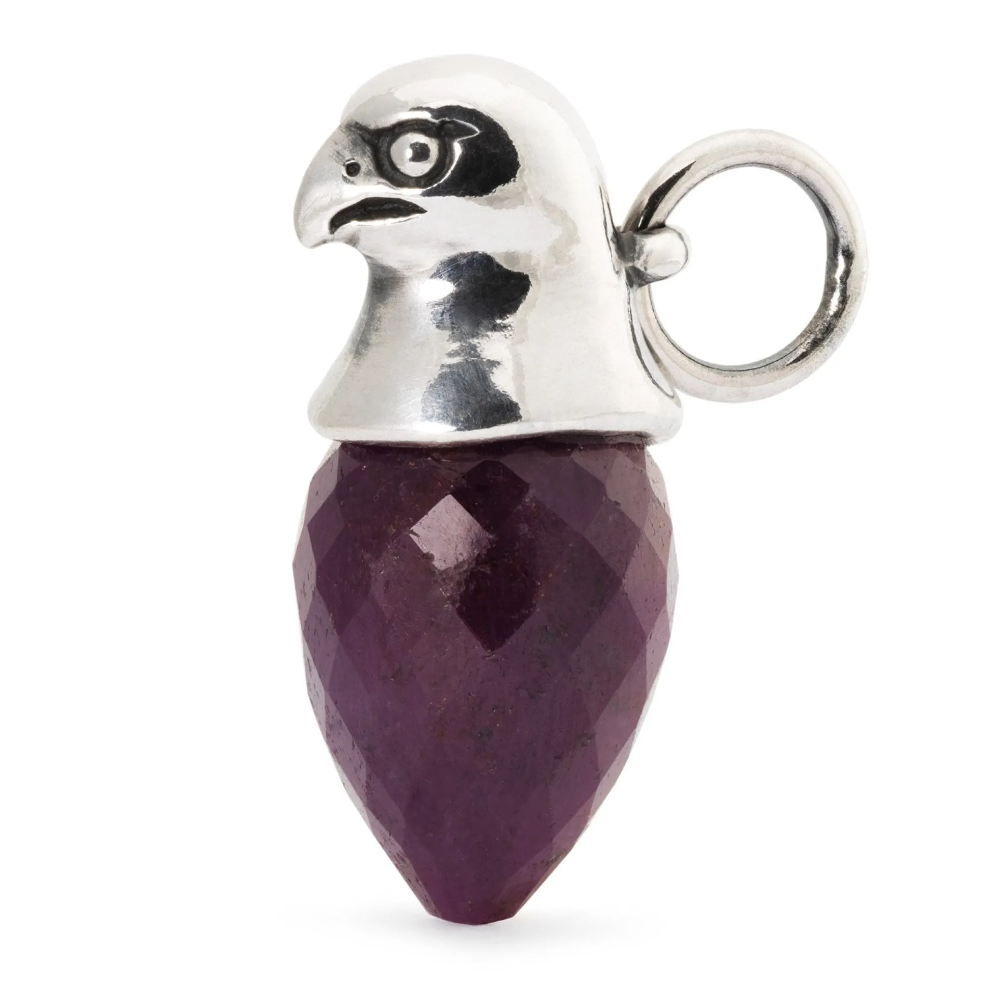 Trollbeads Beads*Ruby Falcon Bead