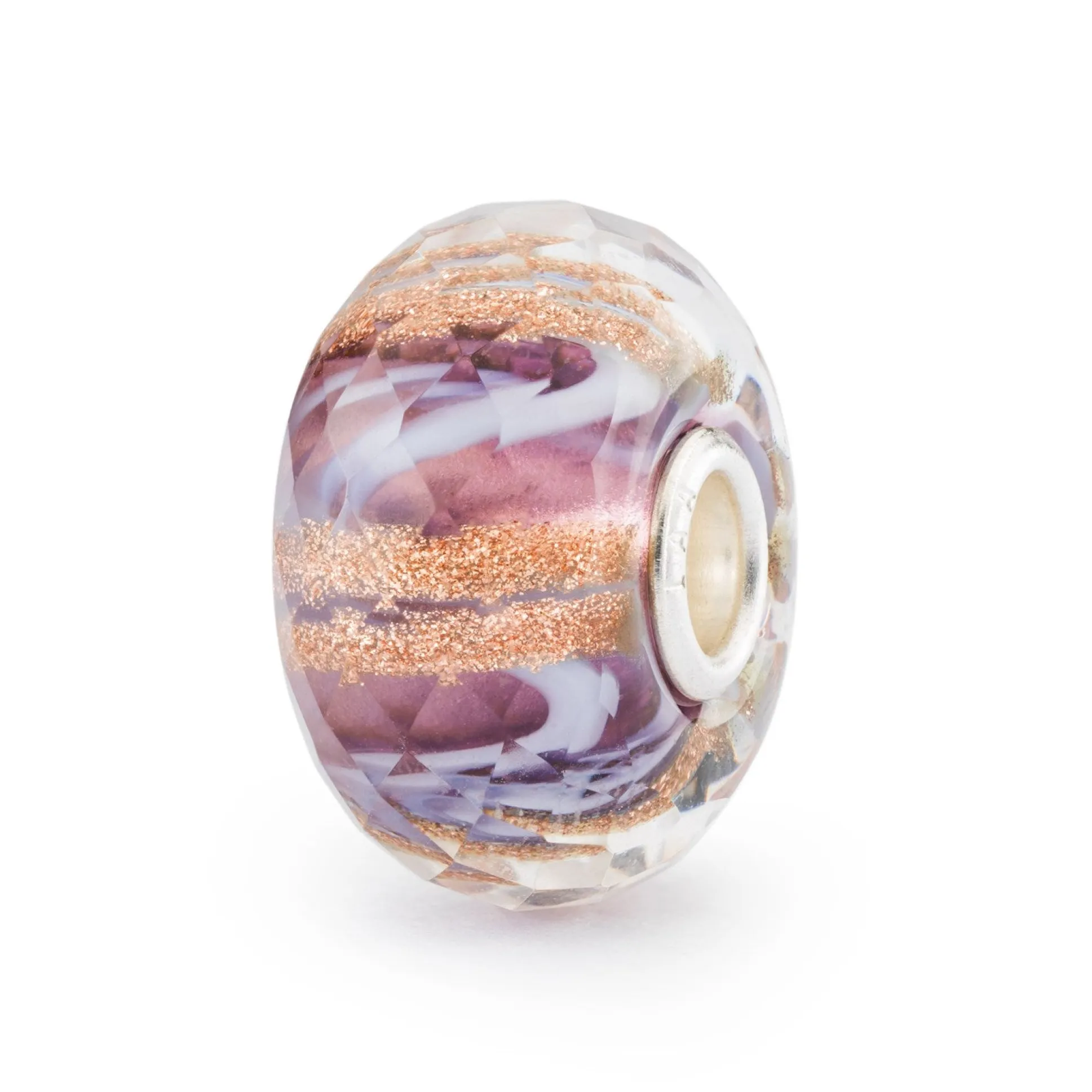 Trollbeads Beads*Violet Melody Bead