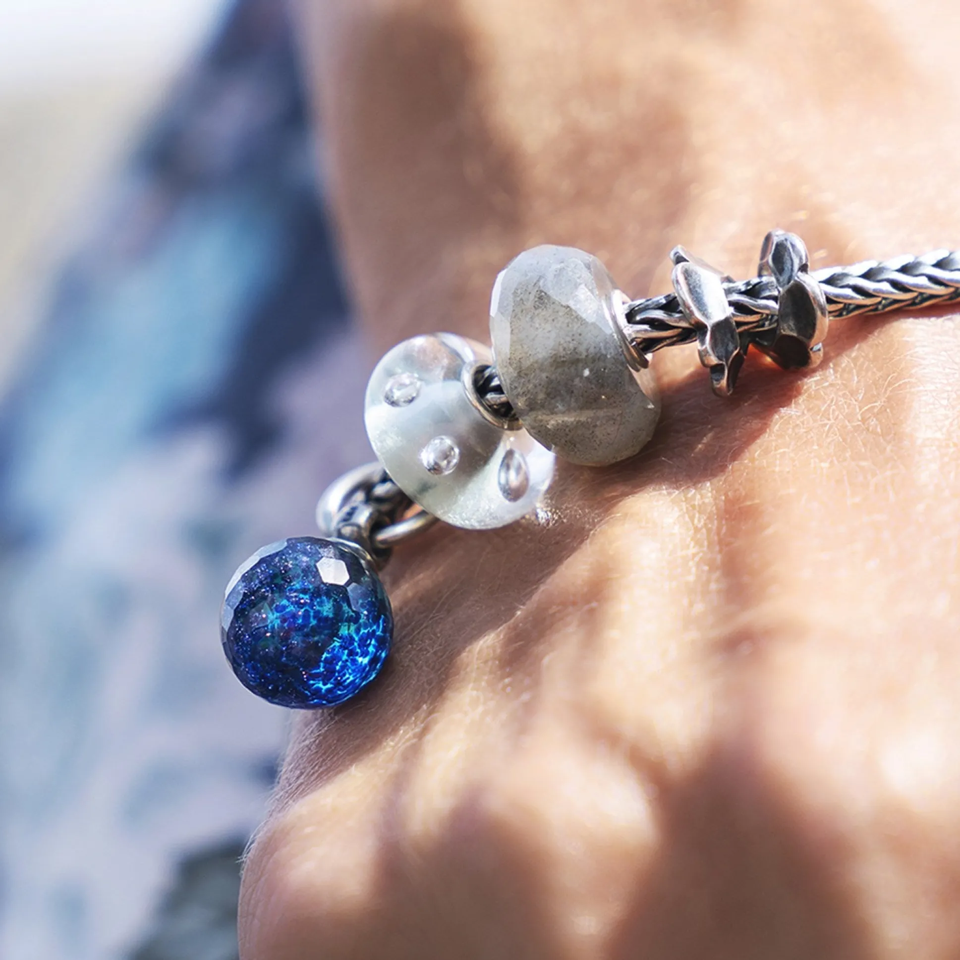 Trollbeads Beads*Wishful Sky Tassel